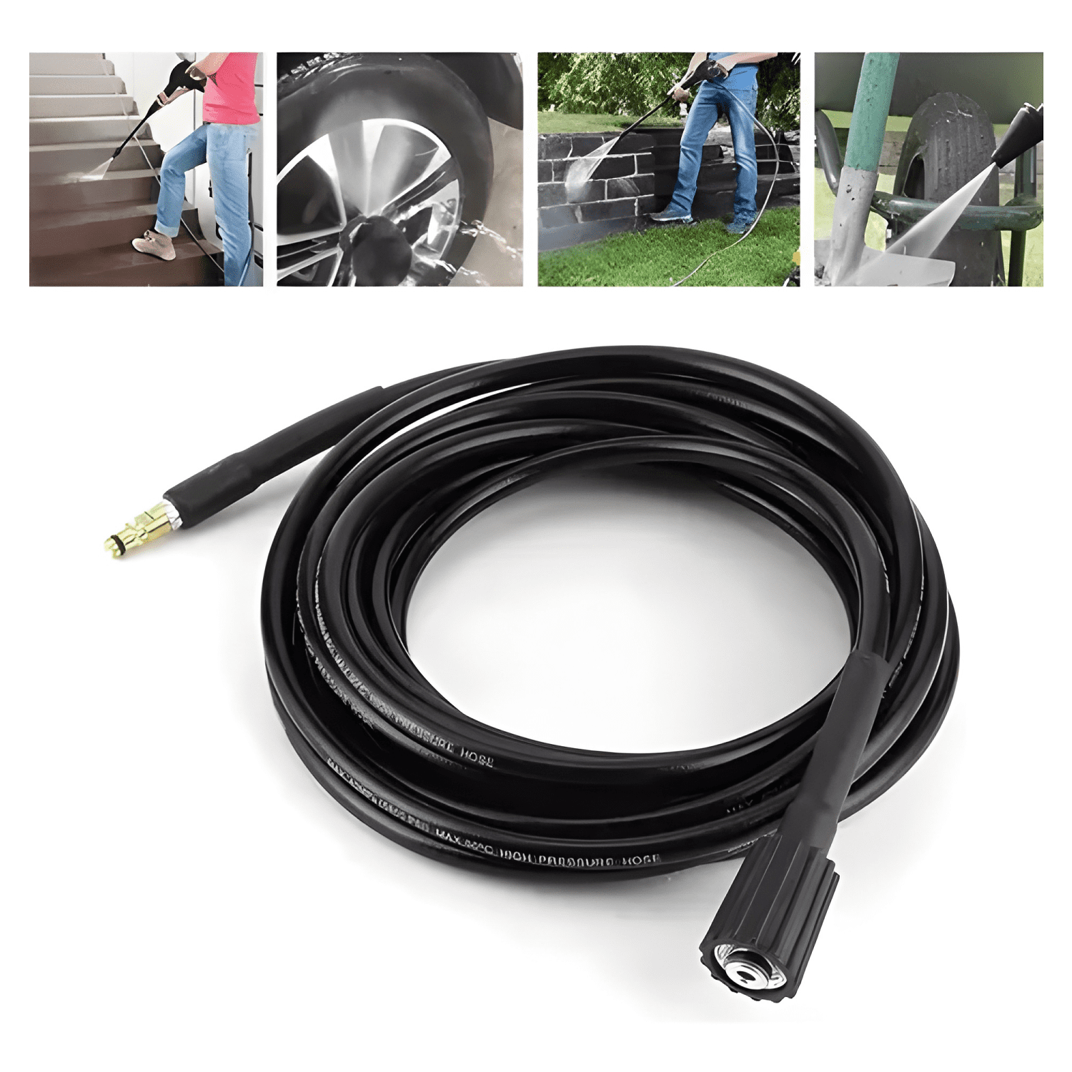 Manguera 5m Alta Presión Para Karcher K2-k7 Portátil #2-4