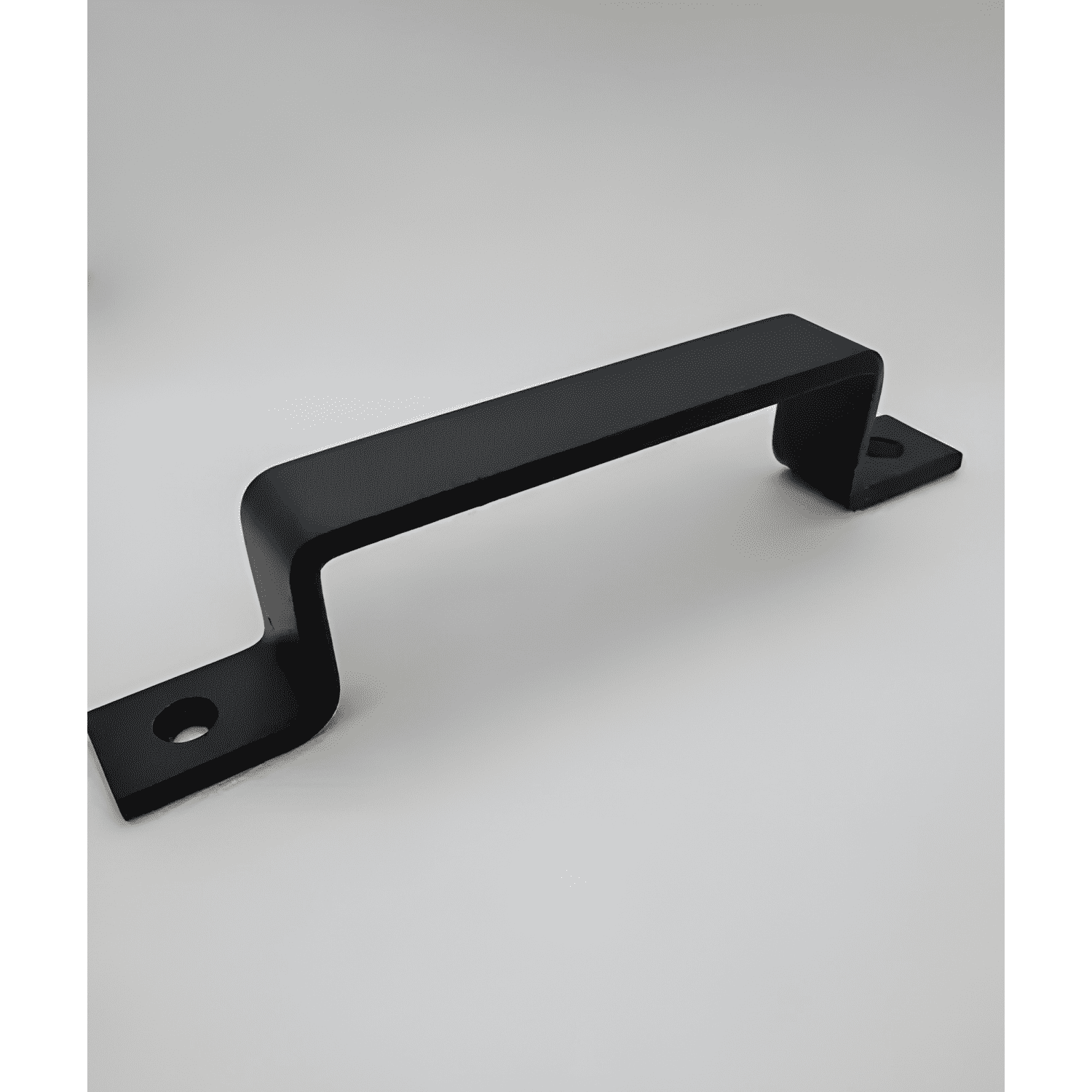 Manilla tirador para puertas y muebles, negro-2