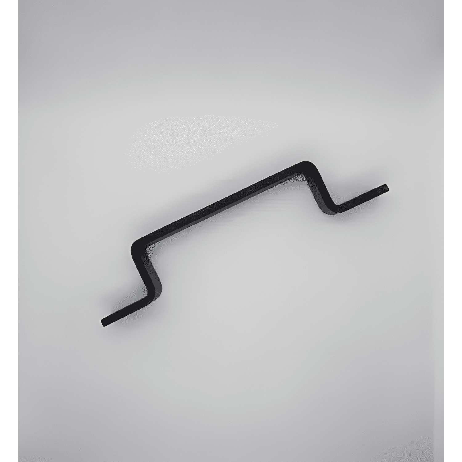 Manilla tirador para puertas y muebles, negro-3