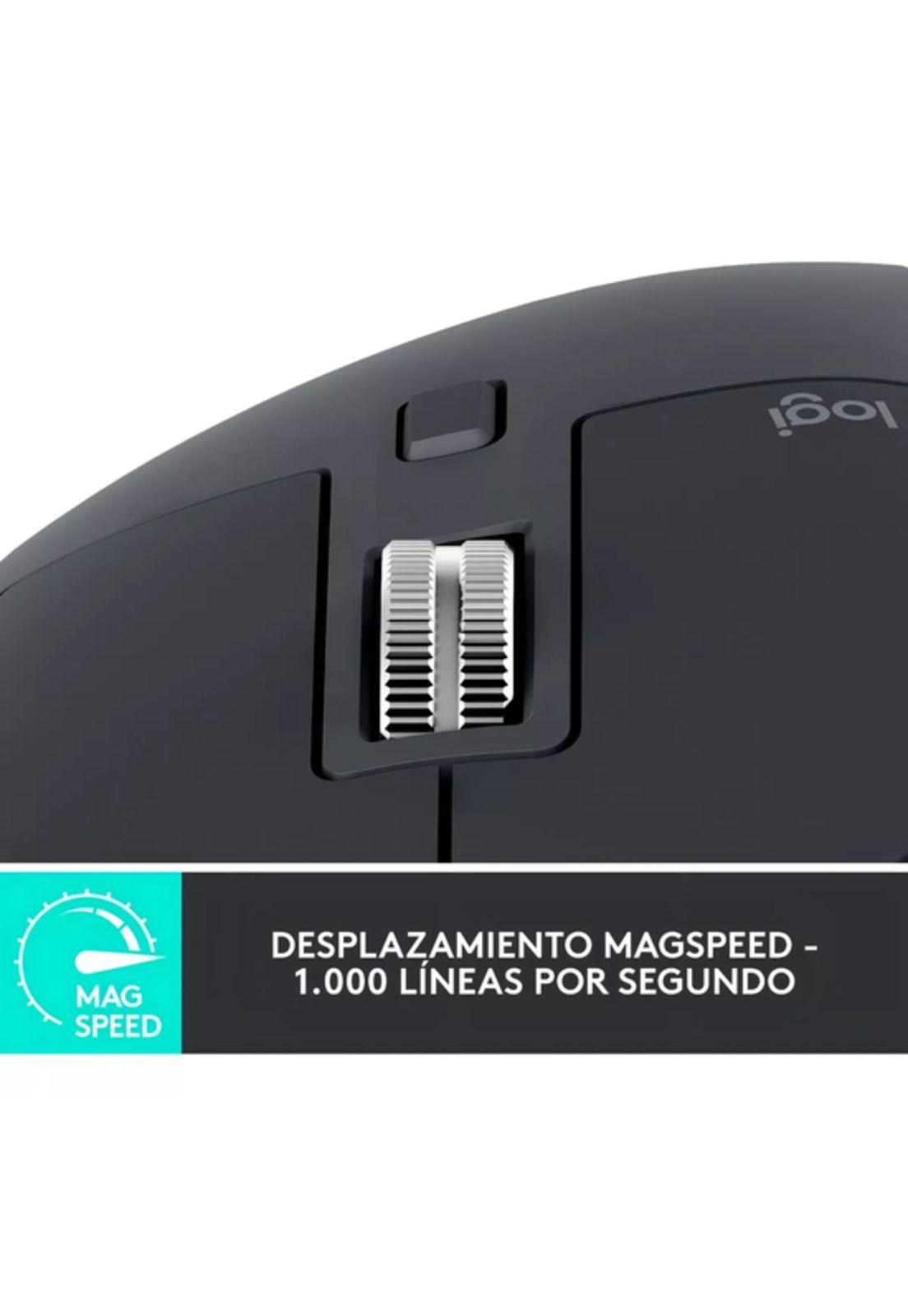 Mouse Wireless Logitech MX Master 3S Grafito-2