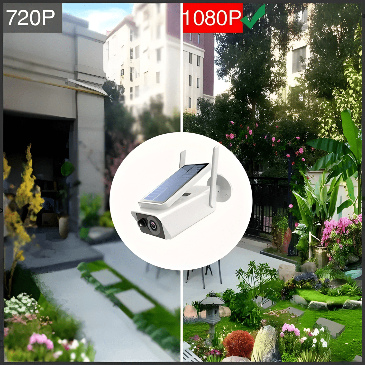 Camara Ip Solar Ip Seguridad Wifi Exterior Hd 1080p Blanco-3