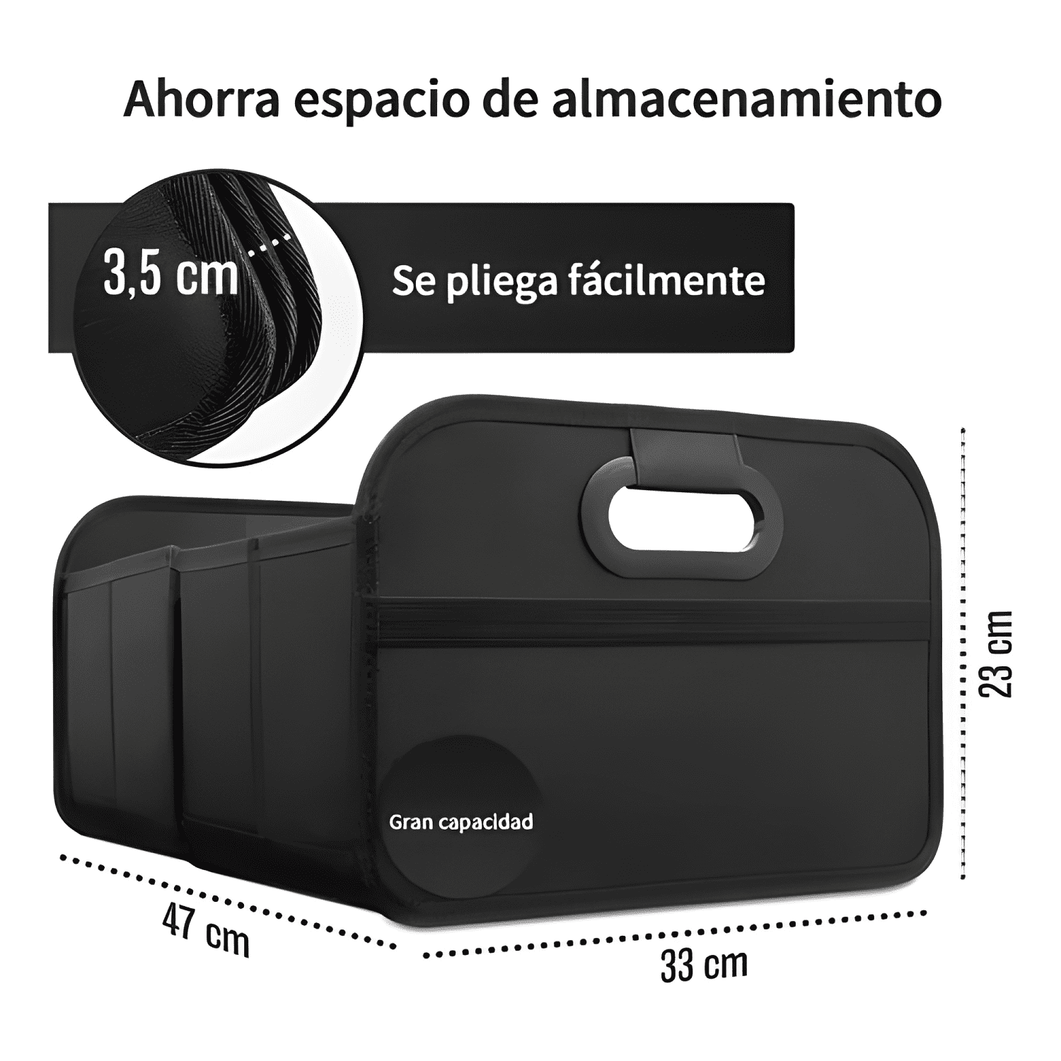 Caja Organizadora De Maleta Auto Bolso Maletero Plegabl #915-1