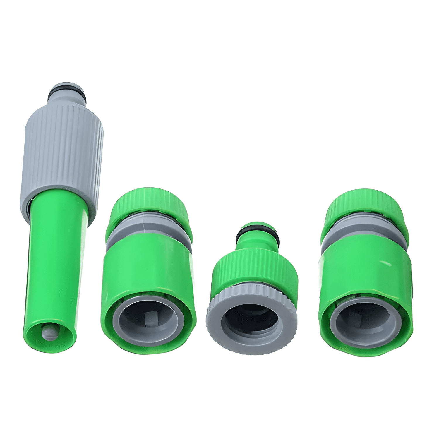 Manguera riego 1/2 pulgada 15m con pistola rociadora Verde-1
