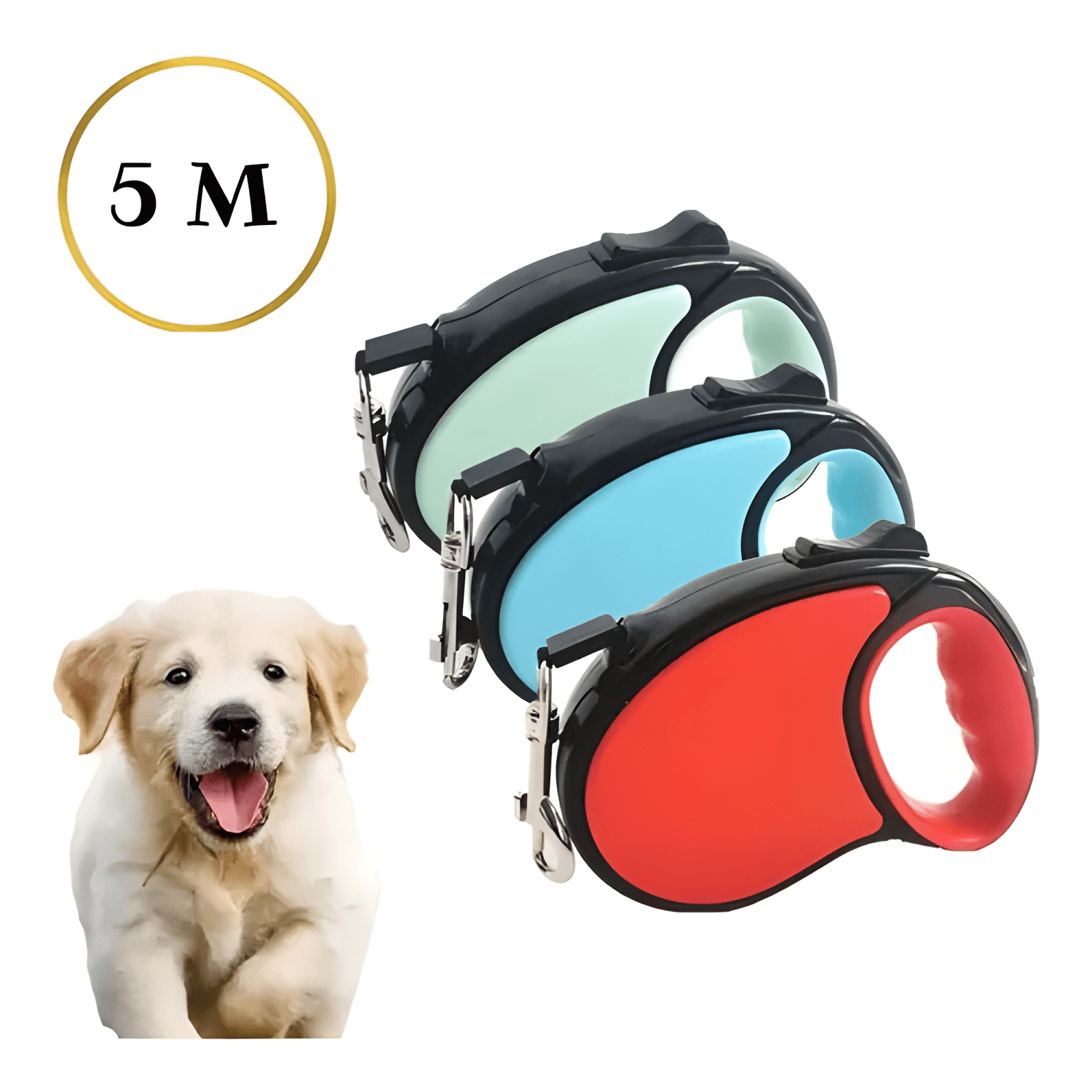 Correa automática retráctil para perro mascotas - 5 #2-2