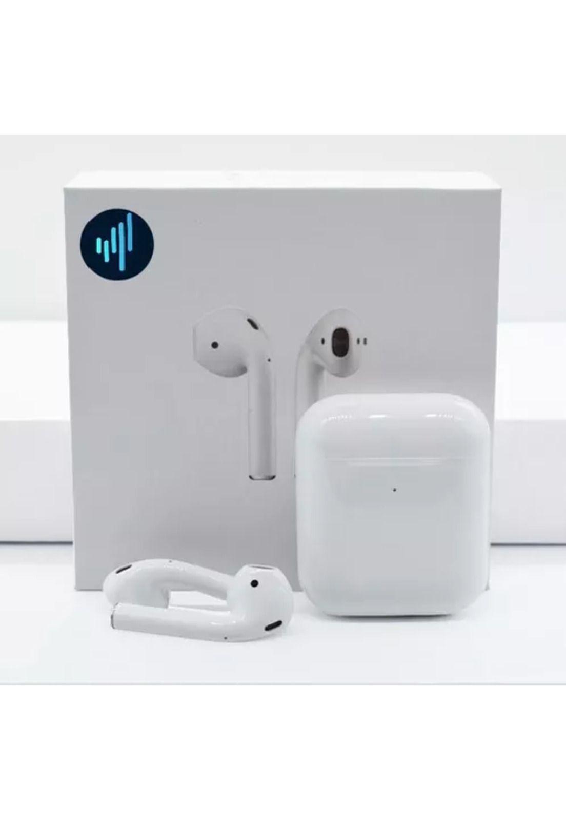 Audífonos Tecnofonia 2da generación blancos luz verde-2