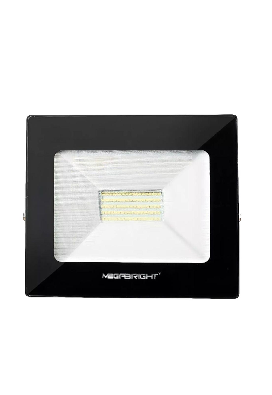 Foco Proyector LED Telco Flat 50W Megabright Negro Blanco Frío-5