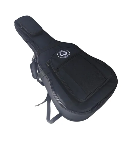 Funda Semirrígida Acolchada para Guitarra Acústica Metálica Folk-0