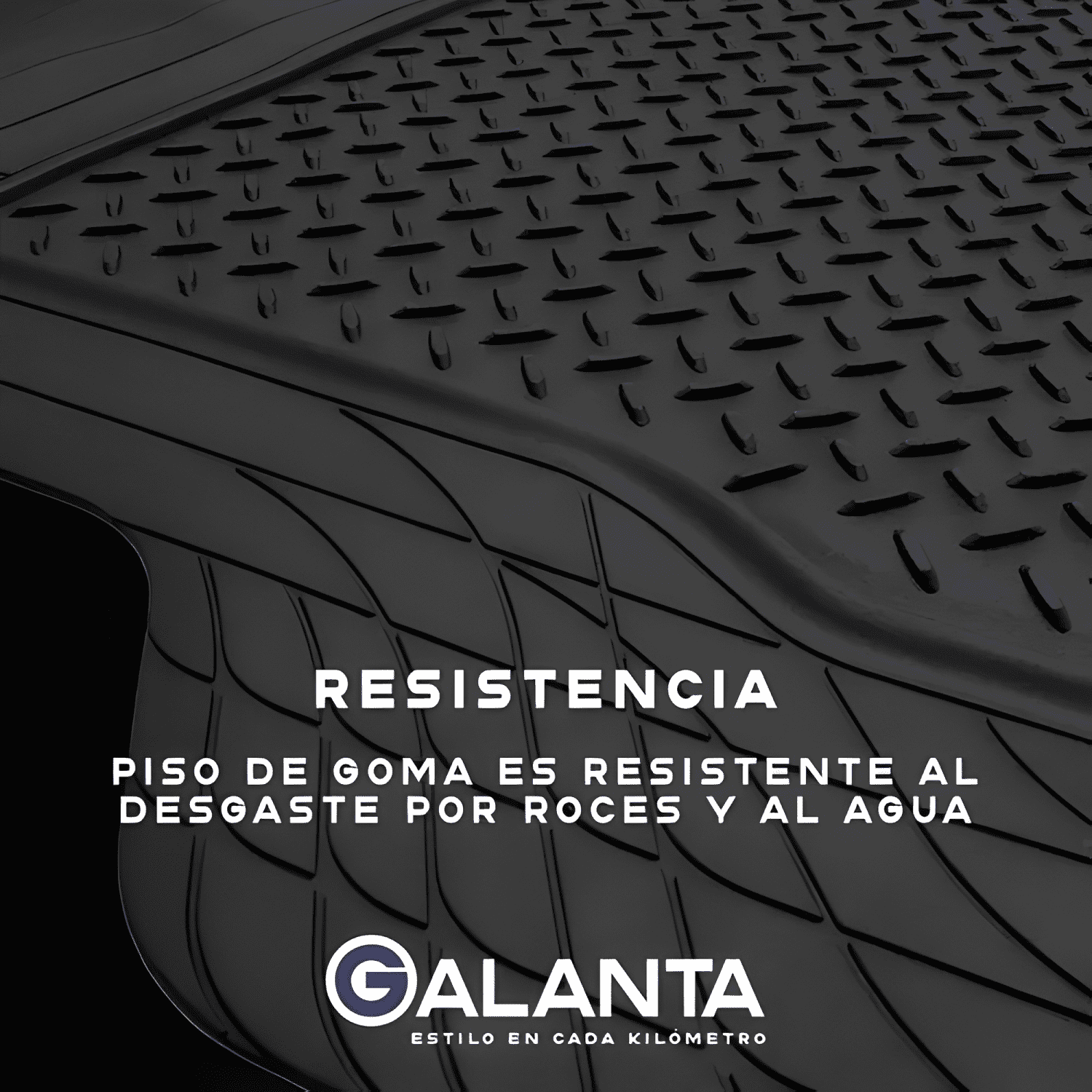 Cubre Maletero SUV Piso De Goma Galanta Camioneta Unive #308-2