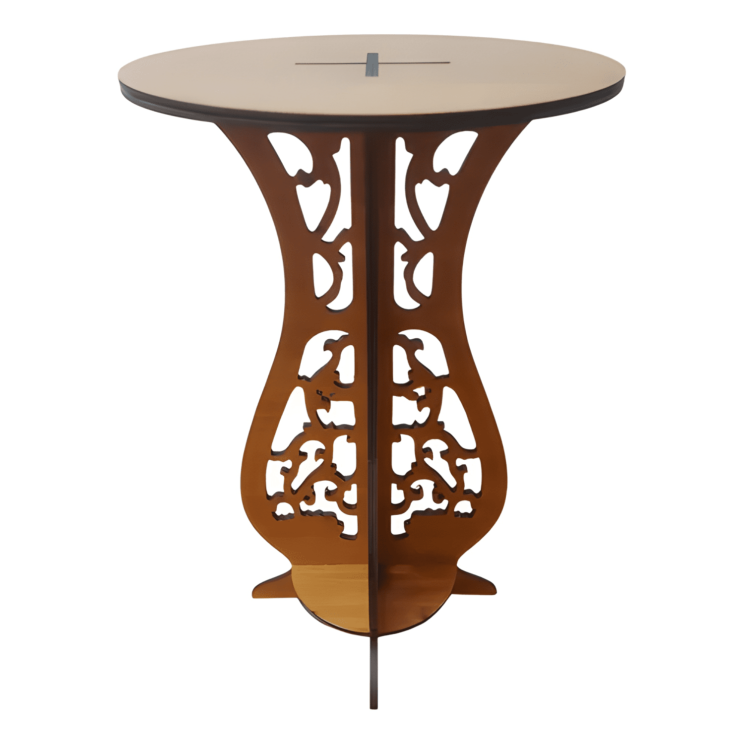 Base Mesa De Madera Para Plantas-1