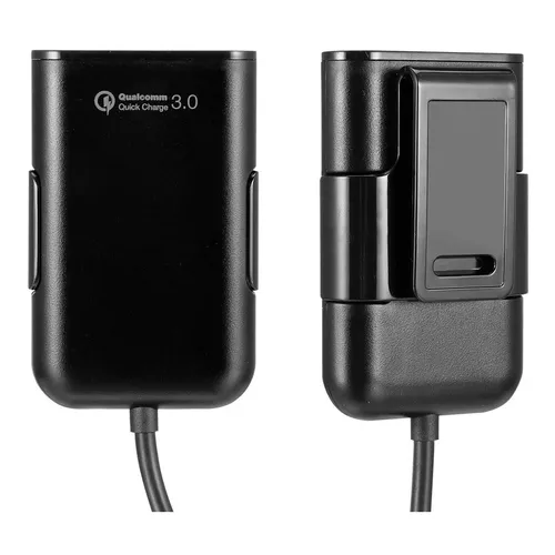 Cargador rápido 4 USB automóvil 35W-4