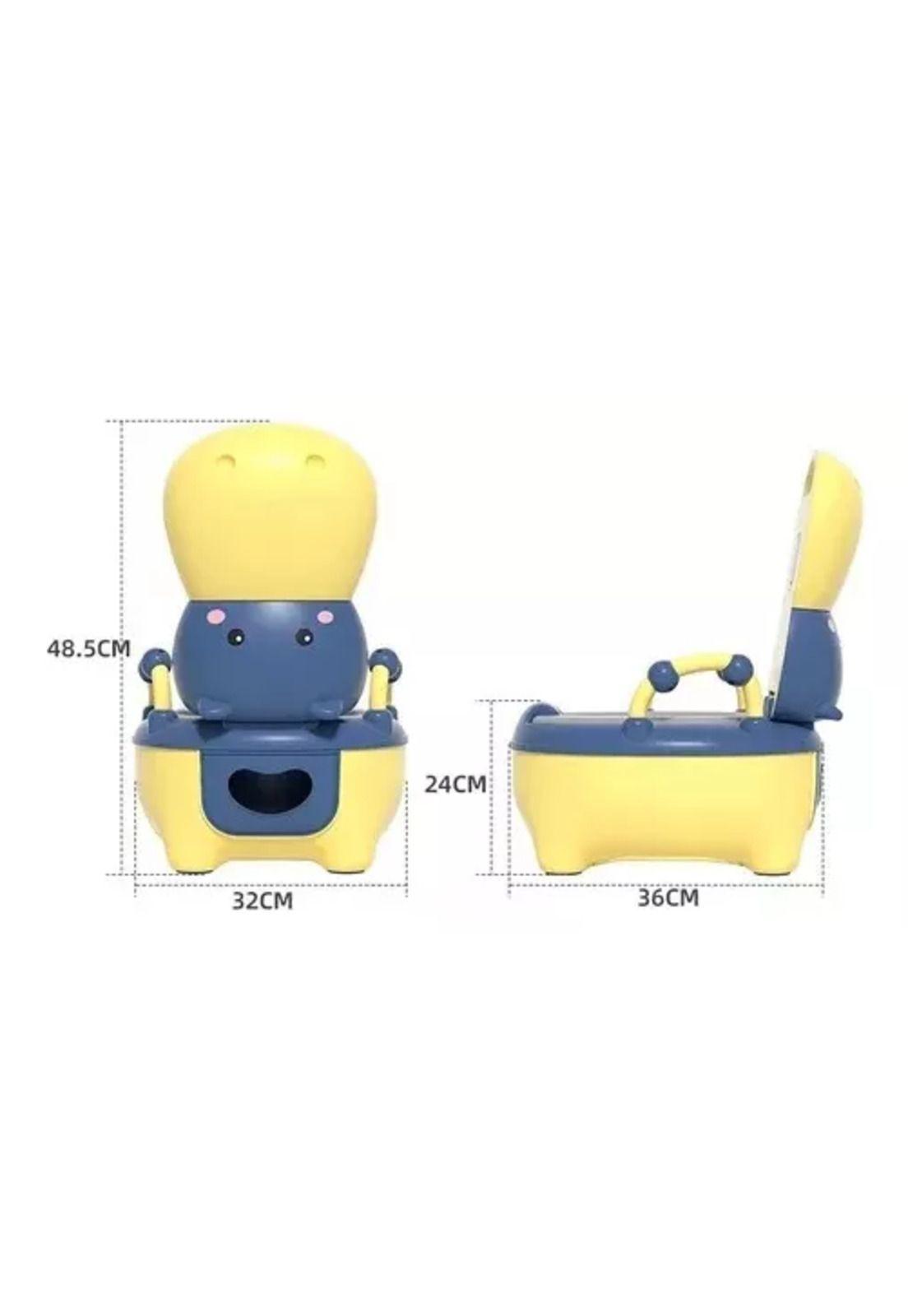 Pelela baño niños de aprendizaje tipo WC, diseño de animales, infantil-3