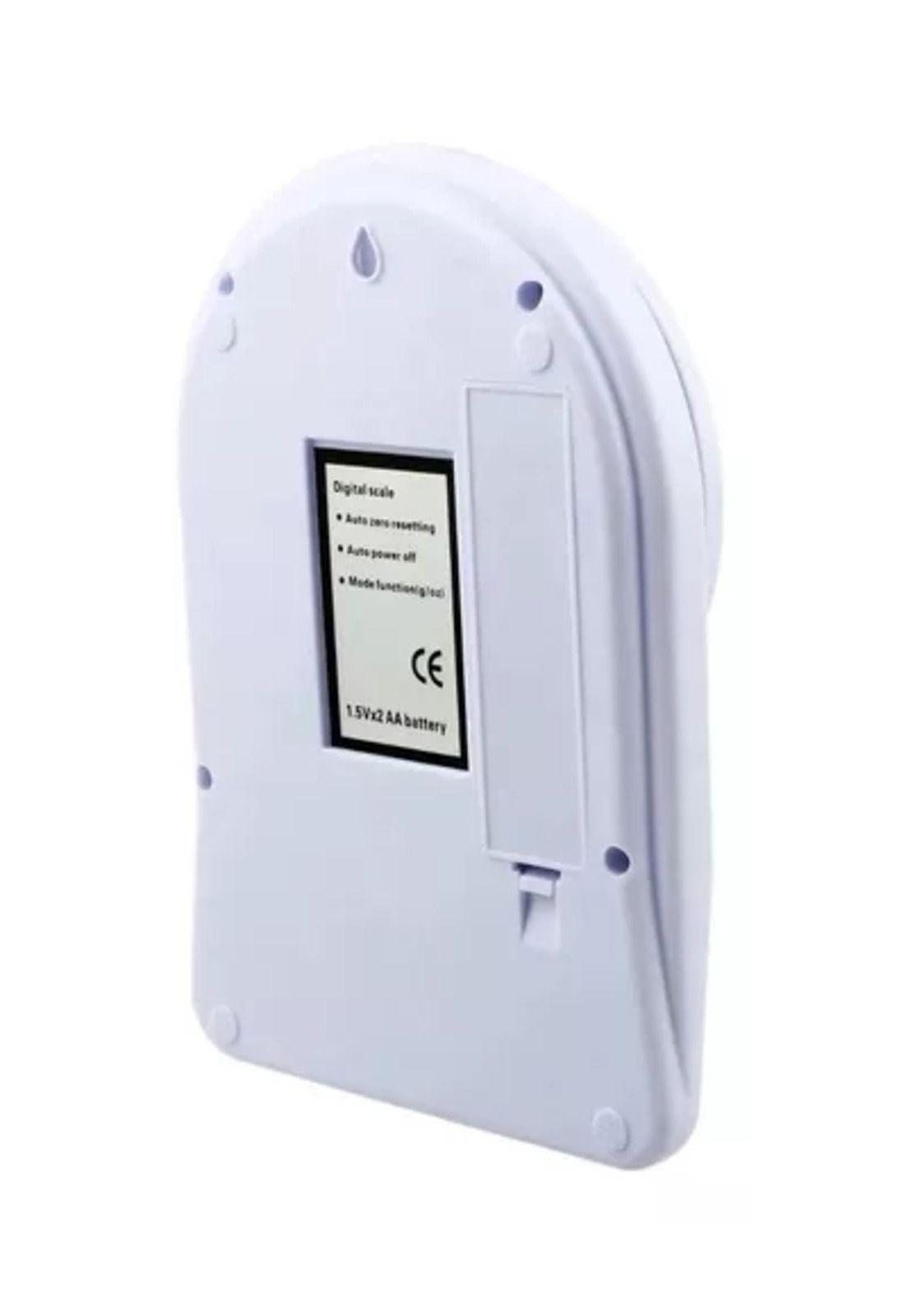 Báscula gramera digital para cocina, 10 kg, pesa alimentos-3