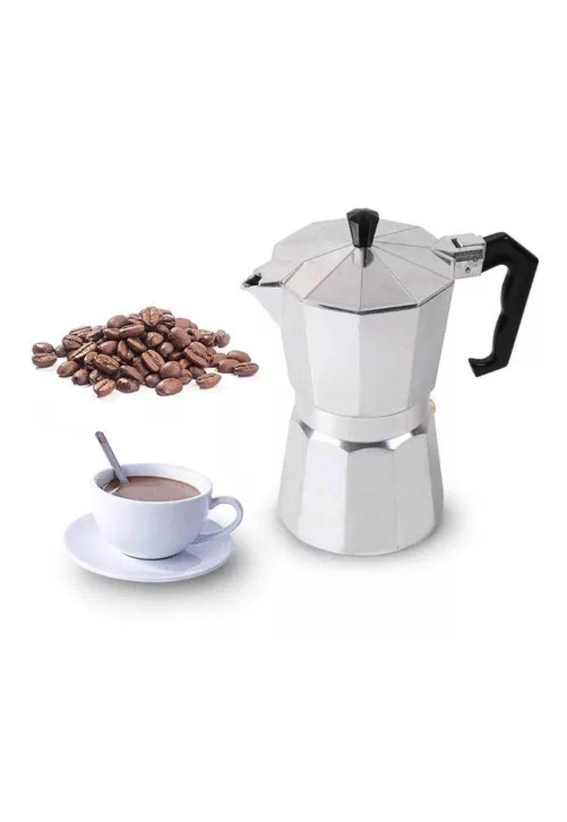 Cafetera italiana de aluminio, express, 9 tazas-3