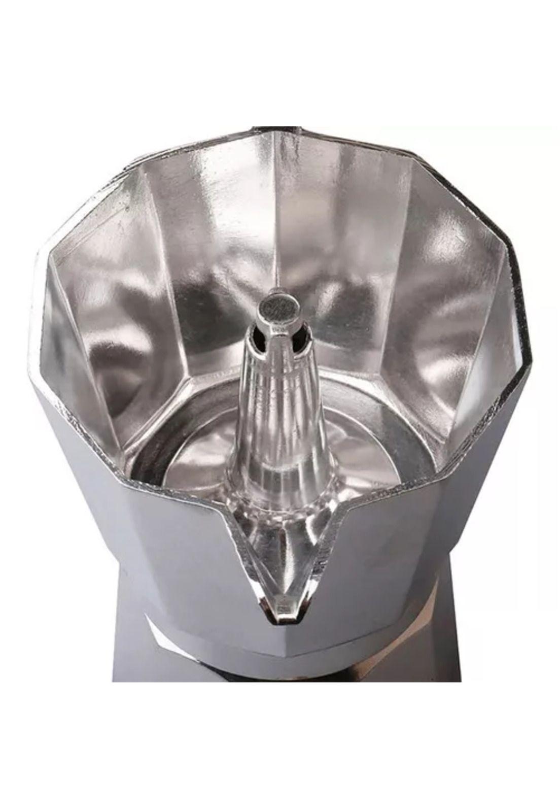 Cafetera italiana de aluminio, express, 9 tazas-6