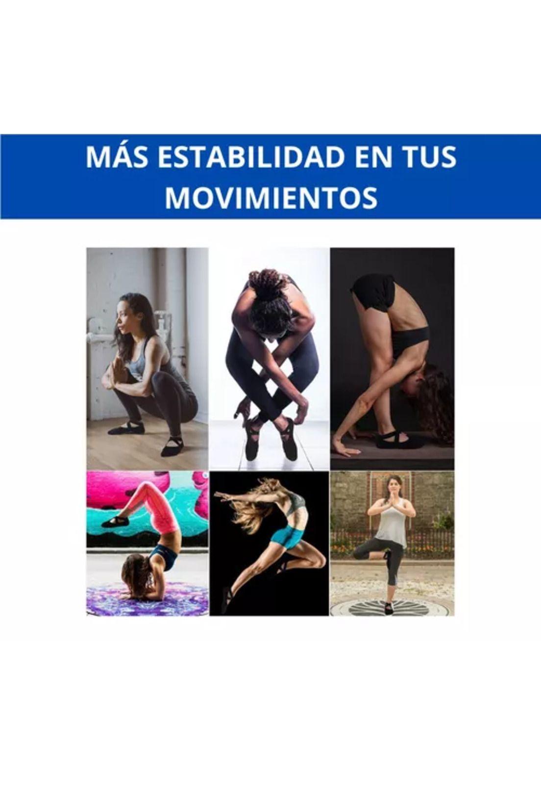 Calcetines antideslizantes para yoga y pilates, set de 3 pares, colores bordó, negro y gris, T 41-7