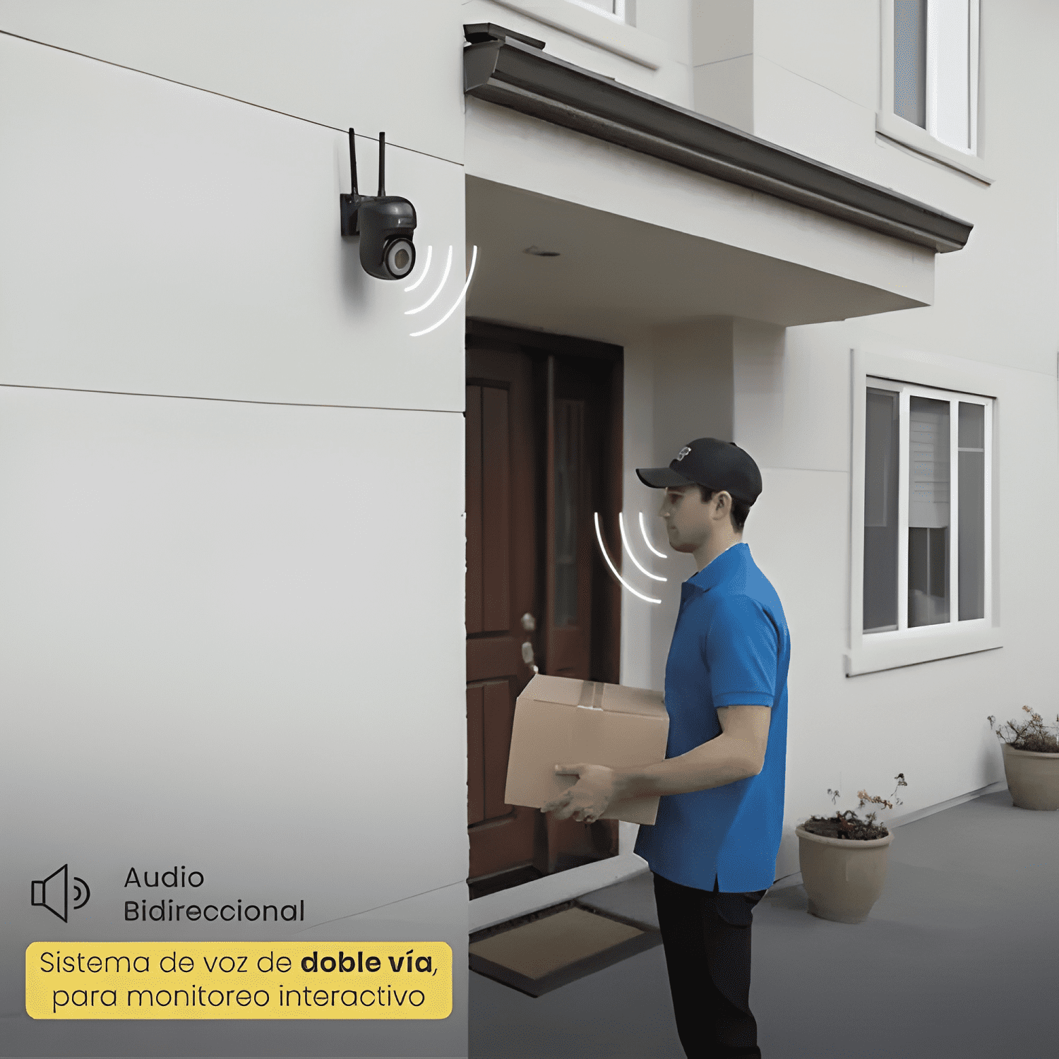 Cámara de Seguridad Impermeable Wifi 5G 2MP Guardpro X5 LEVO-4