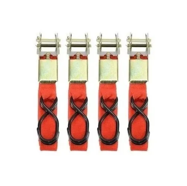 Cinta De Amarrar Carga O Correa Tensora De Carga 4 Pcs-0
