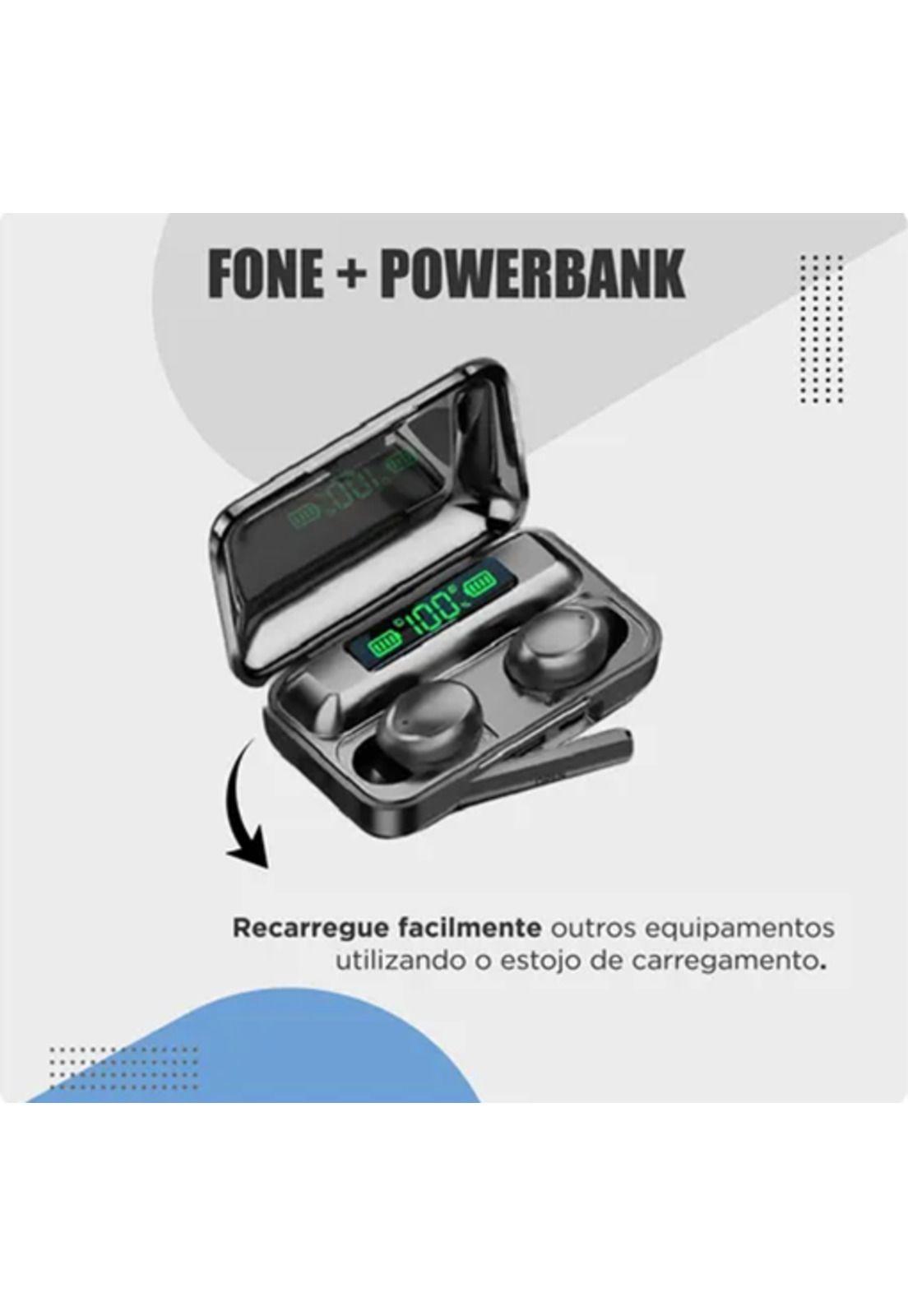 Audífonos in-ear inalámbricos F9-5 color negro-3