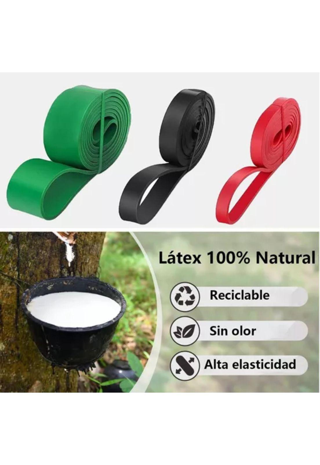 Kit de bandas elásticas de resistencia, pull up, CrossFit, 3 piezas-4