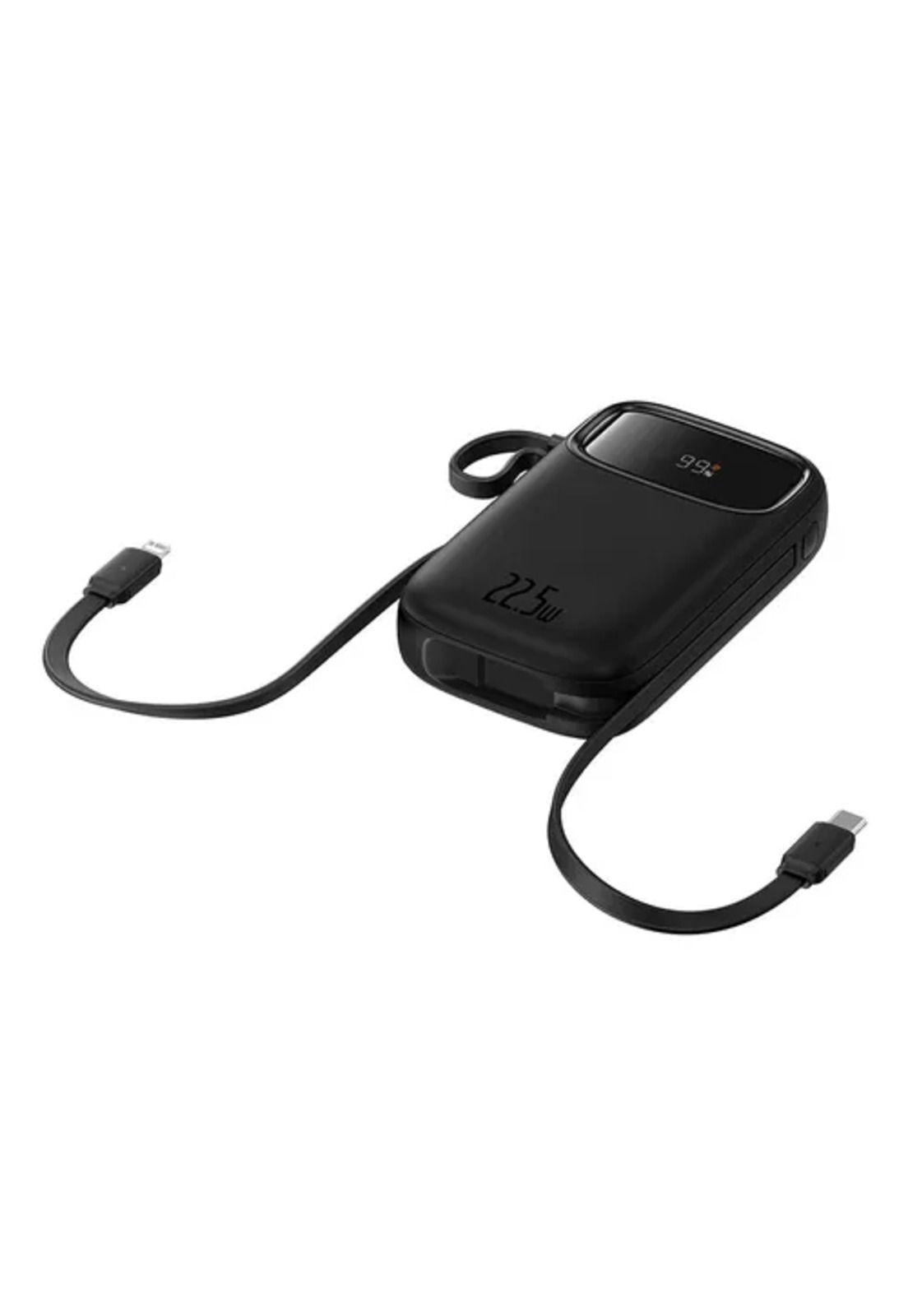 Power bank Baseus lightning y tipo C 20000 mAh 22.5W negro-4