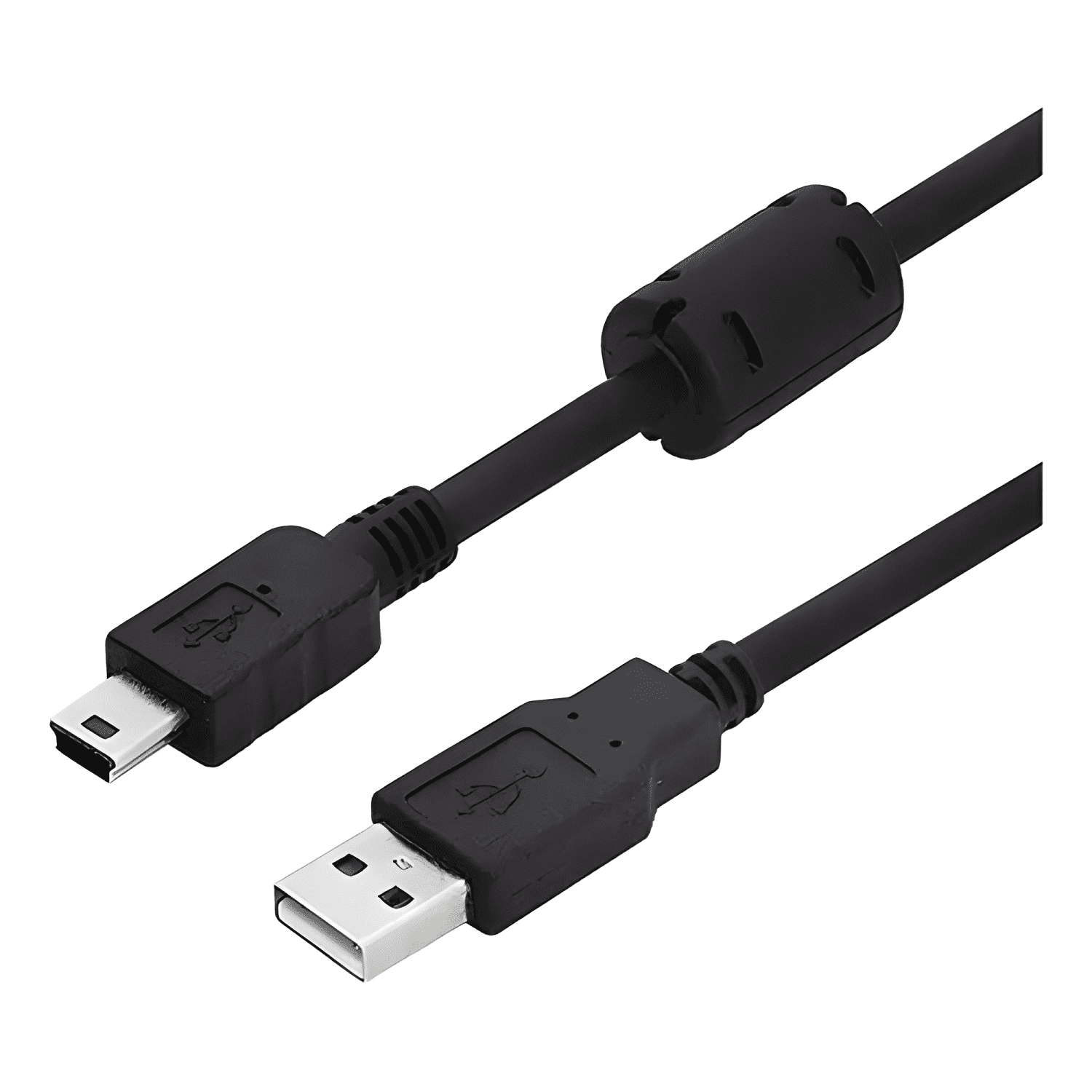 Cable USB mini-usb seisa 1.5m conecta ps3 psp carga Negro-2