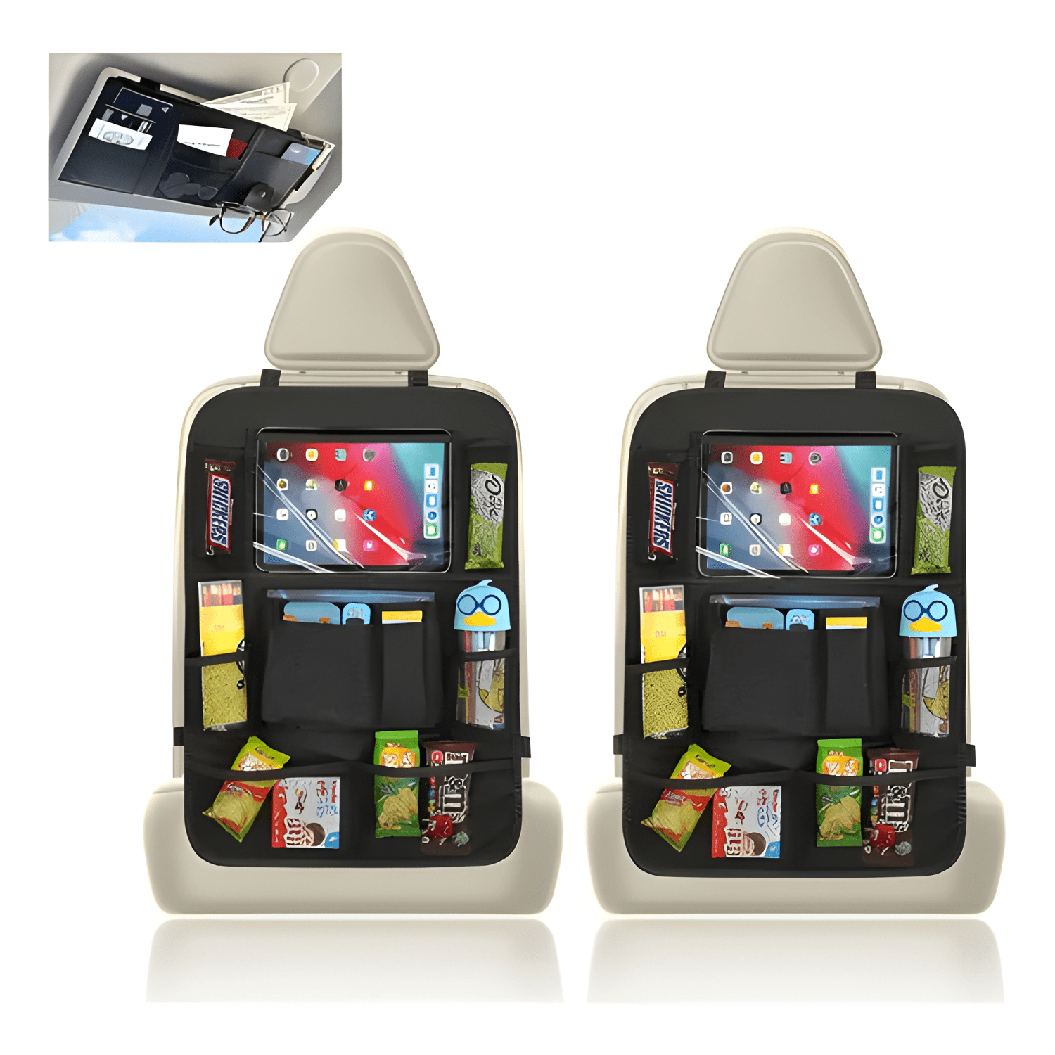 Bolso Organizador Para Asiento De Auto Con Cortina Parasole-0