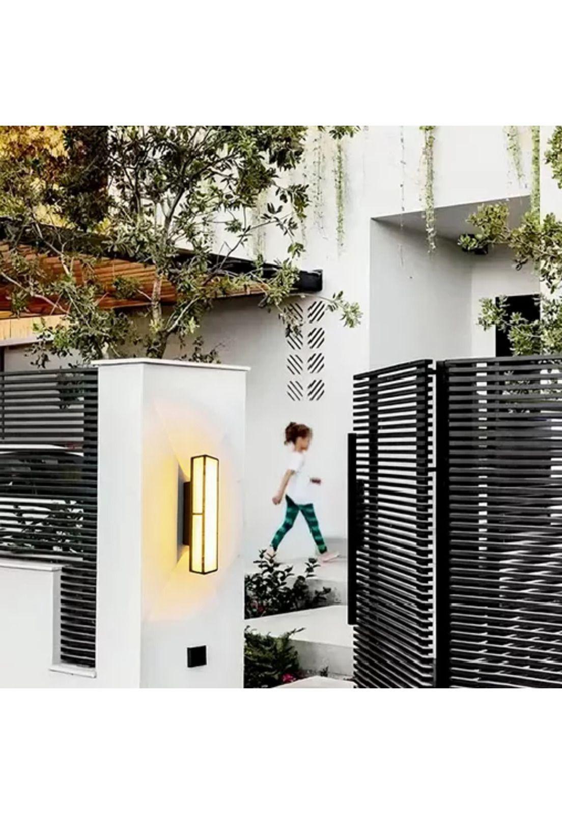 Lámpara pared led exterior vertical impermeable moderna-4