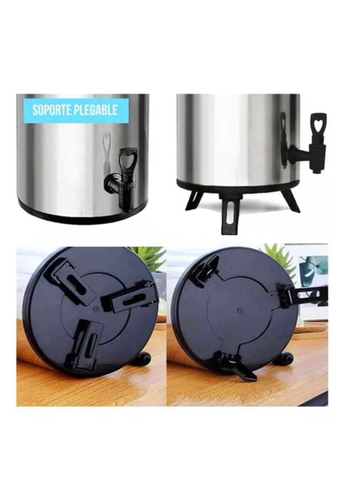 Termo para agua caliente, 10 litros, dispensador-6