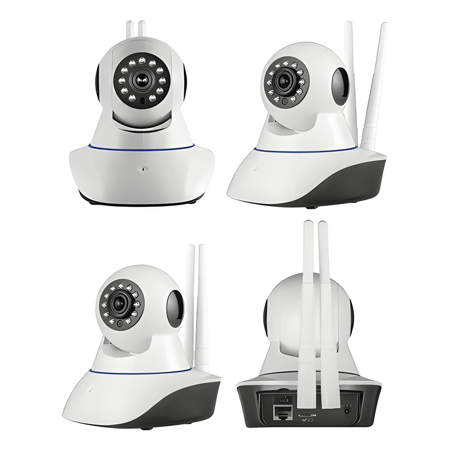 Camara Seguridad Ip Wifi Hd Motorizada Vision Nocturna 360º-3