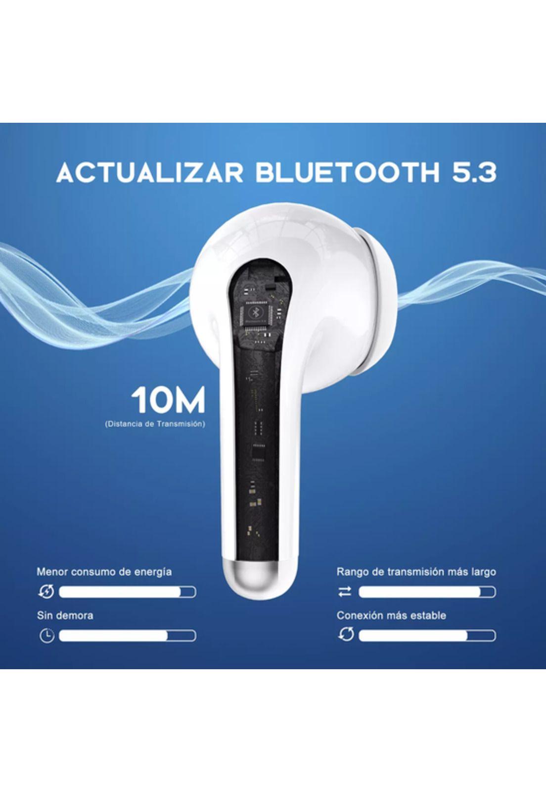 Audífonos in-ear inalámbricos 1 hora AUT203 blanco-4