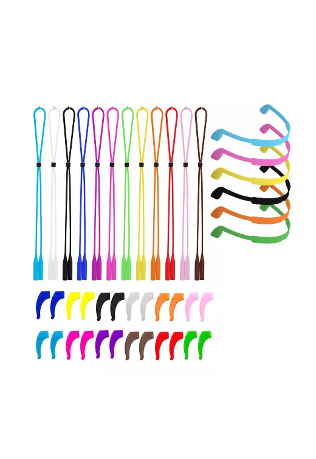 30 straps sujetador lentes silicona ajustable gancho antica-5