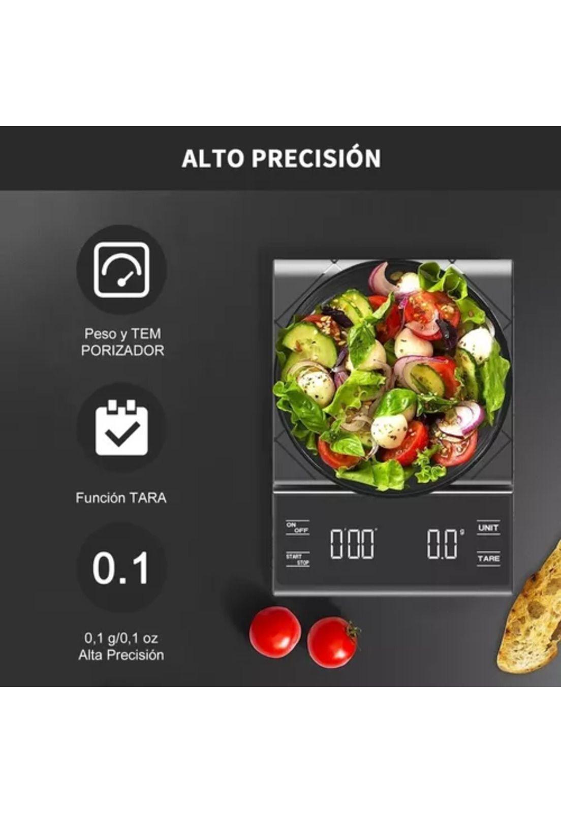 Báscula digital de cocina de alta precisión, 1 g/5 kg-4