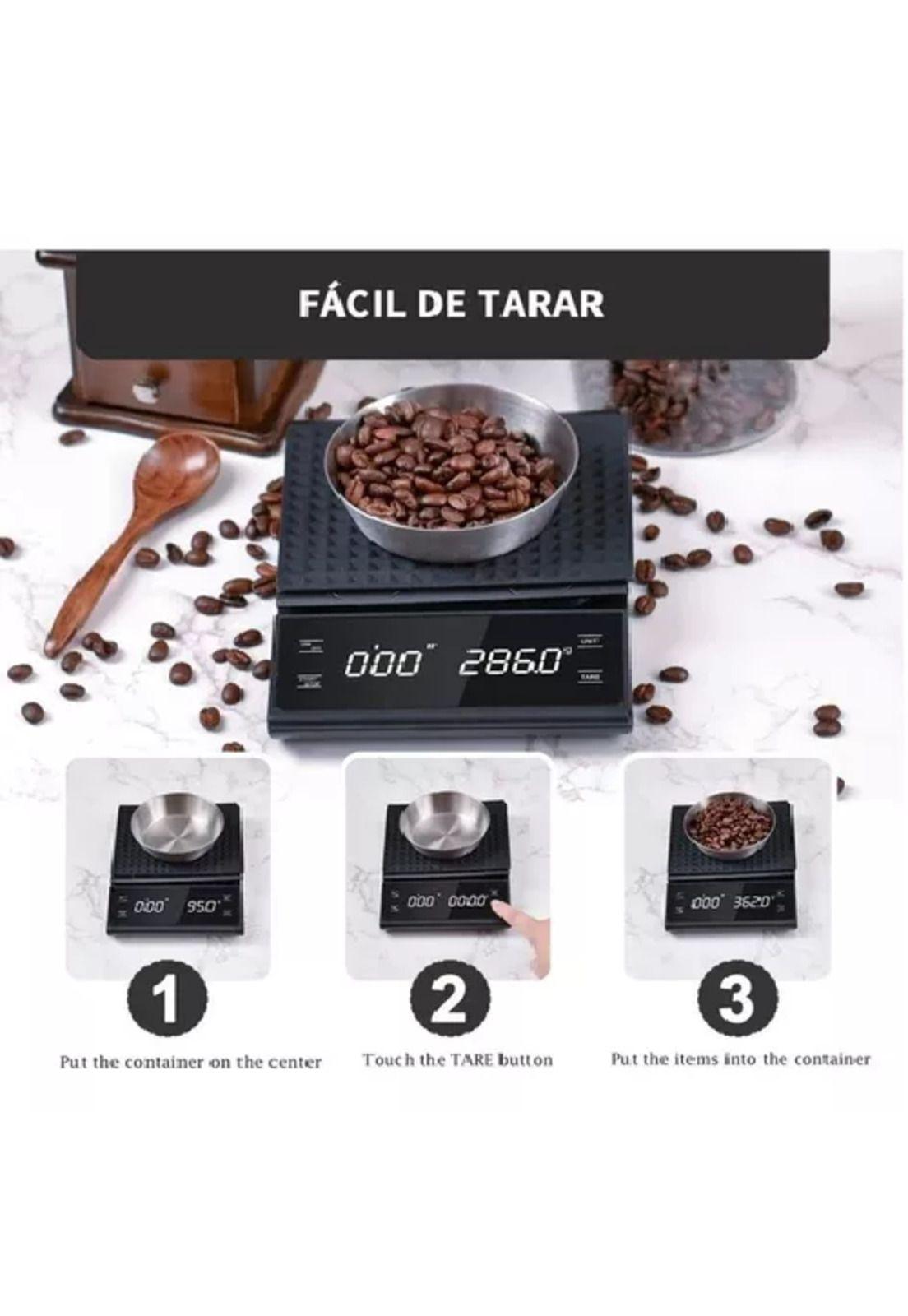 Báscula digital de cocina de alta precisión, 1 g/5 kg-6
