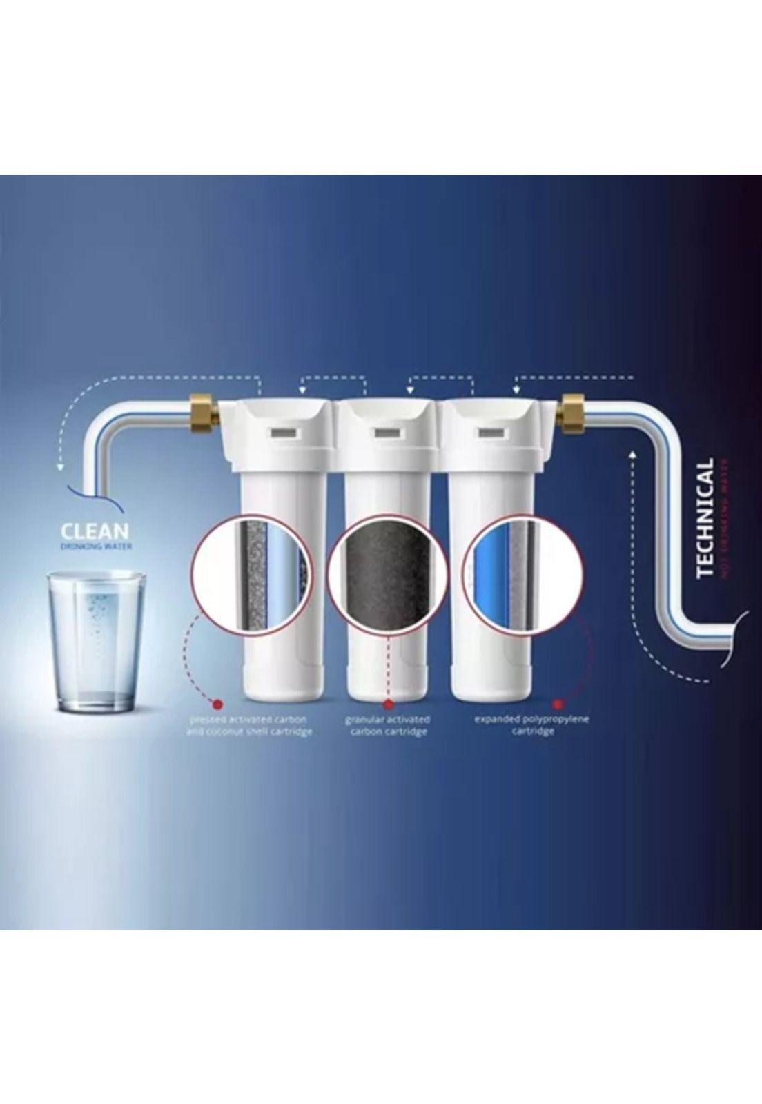 Filtro agua 3 etapas antisarro ablandador 10 pulgadas 5 micras-2