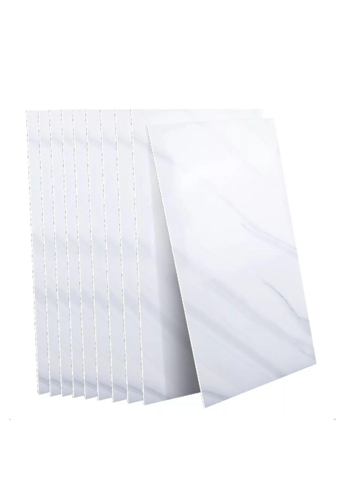 10 láminas papel mural mármol ladrillo pared y piso 60x30 cm-2