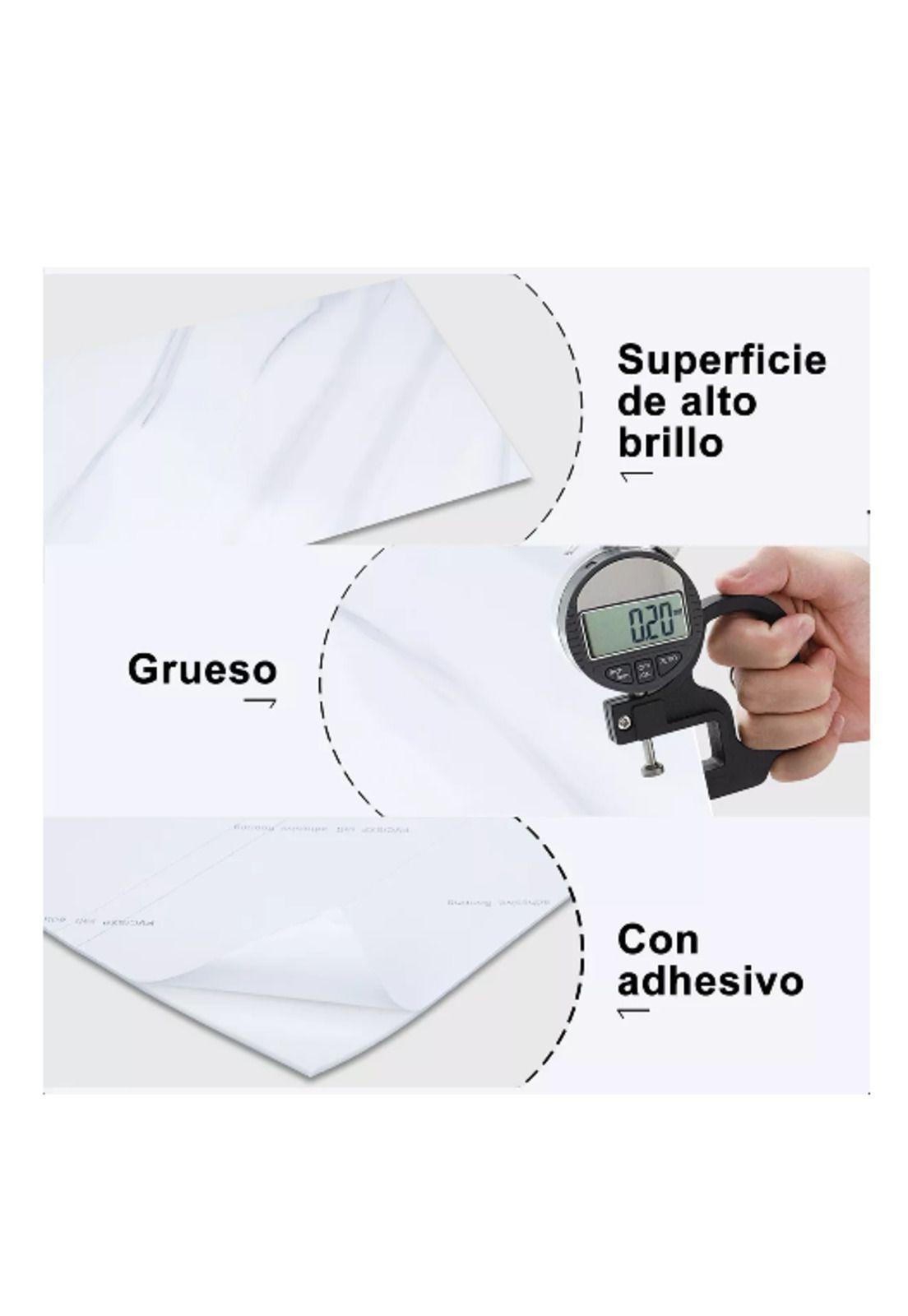 10 láminas papel mural mármol ladrillo pared y piso 60x30 cm-4