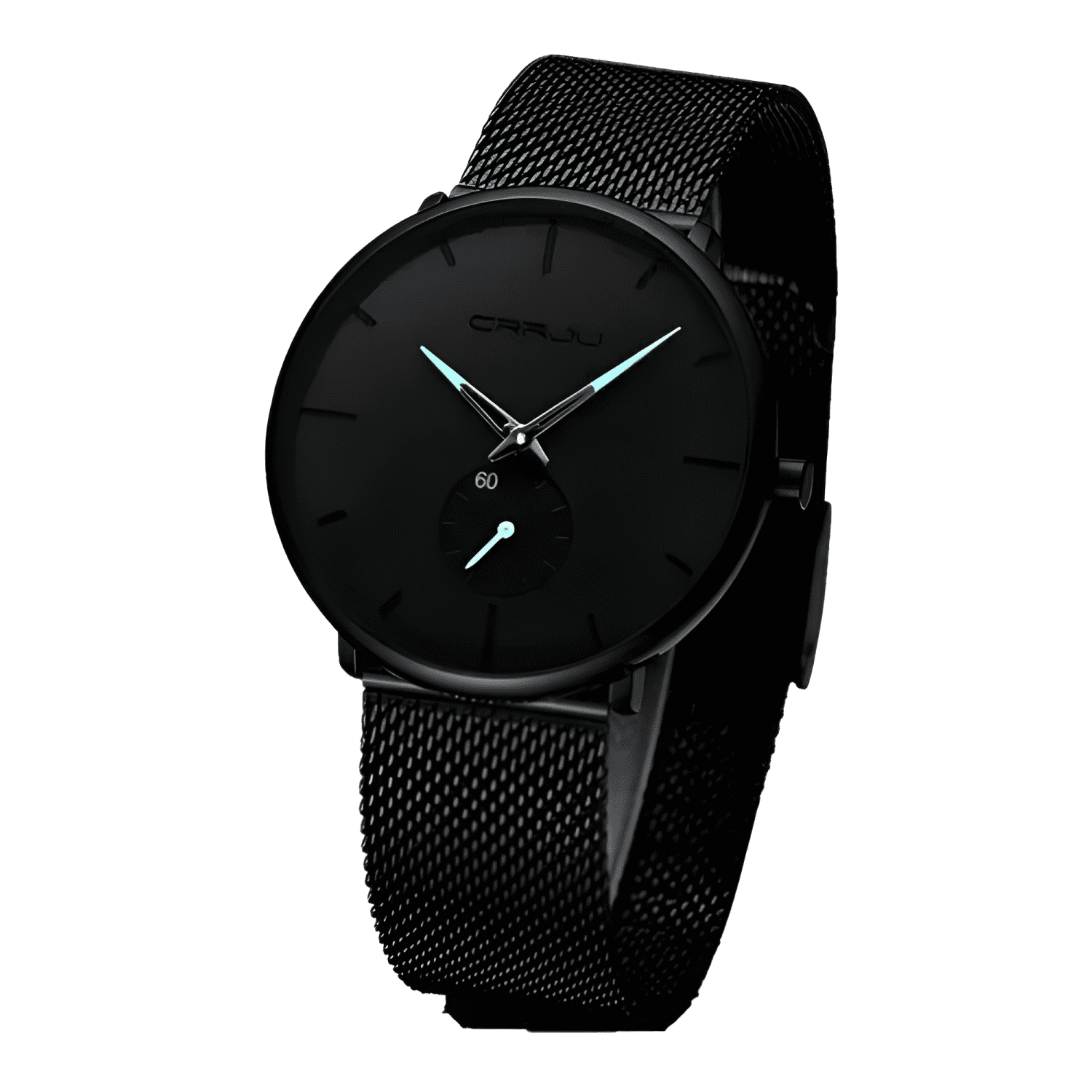 Reloj pulsera crrju 2150 hombre correa acero inoxidable-2