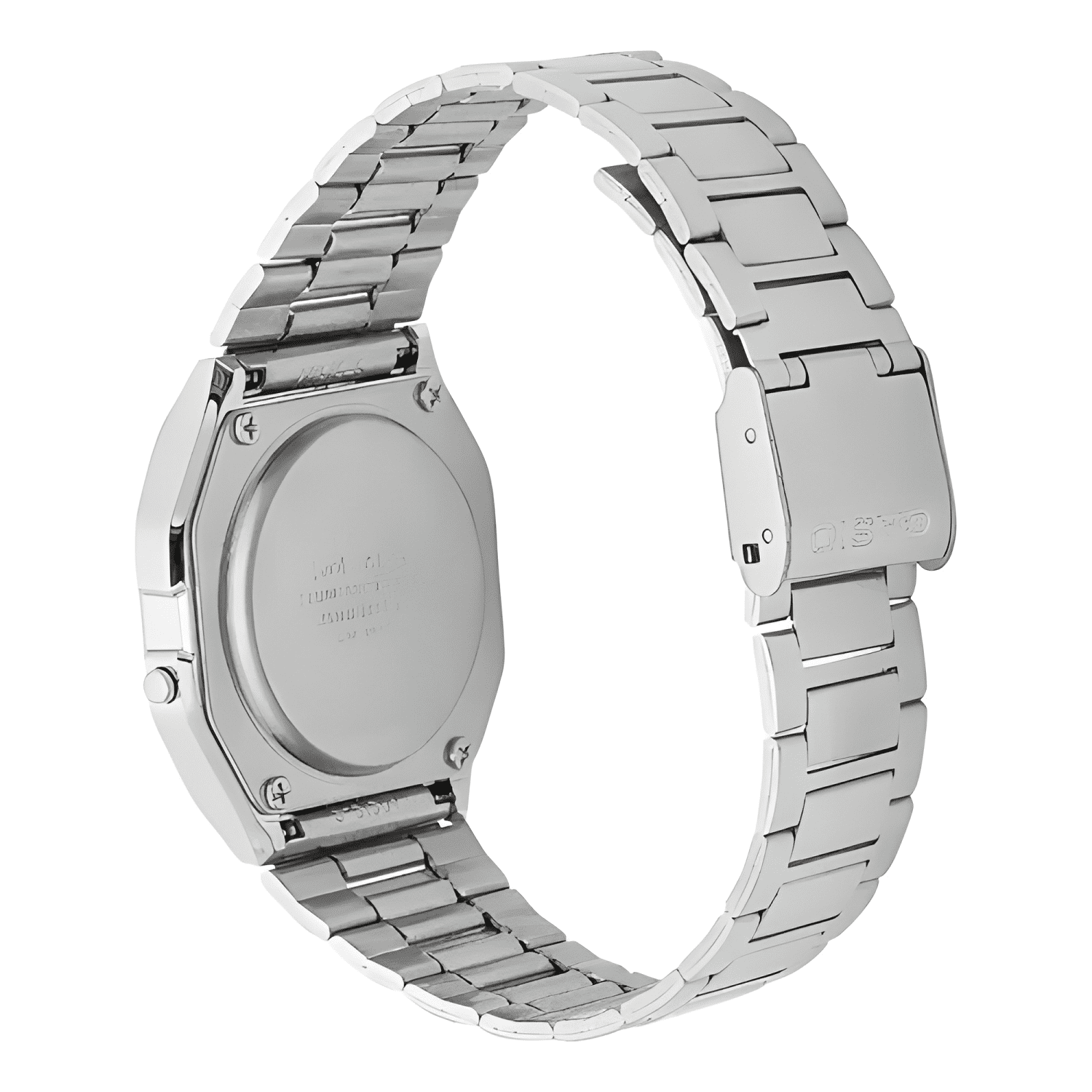 Reloj casio japón vintage a158wa-1df digital Plateado-2