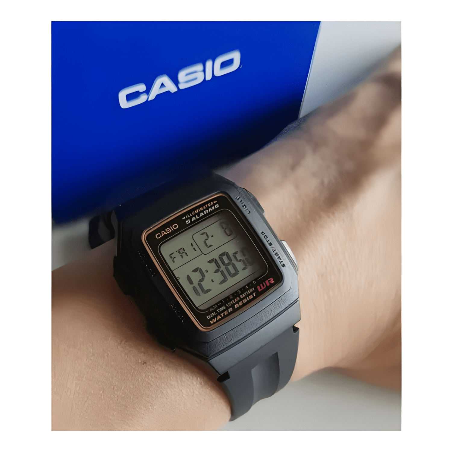 Reloj casio f-201wa-1adf cuarzo hombre #2-1