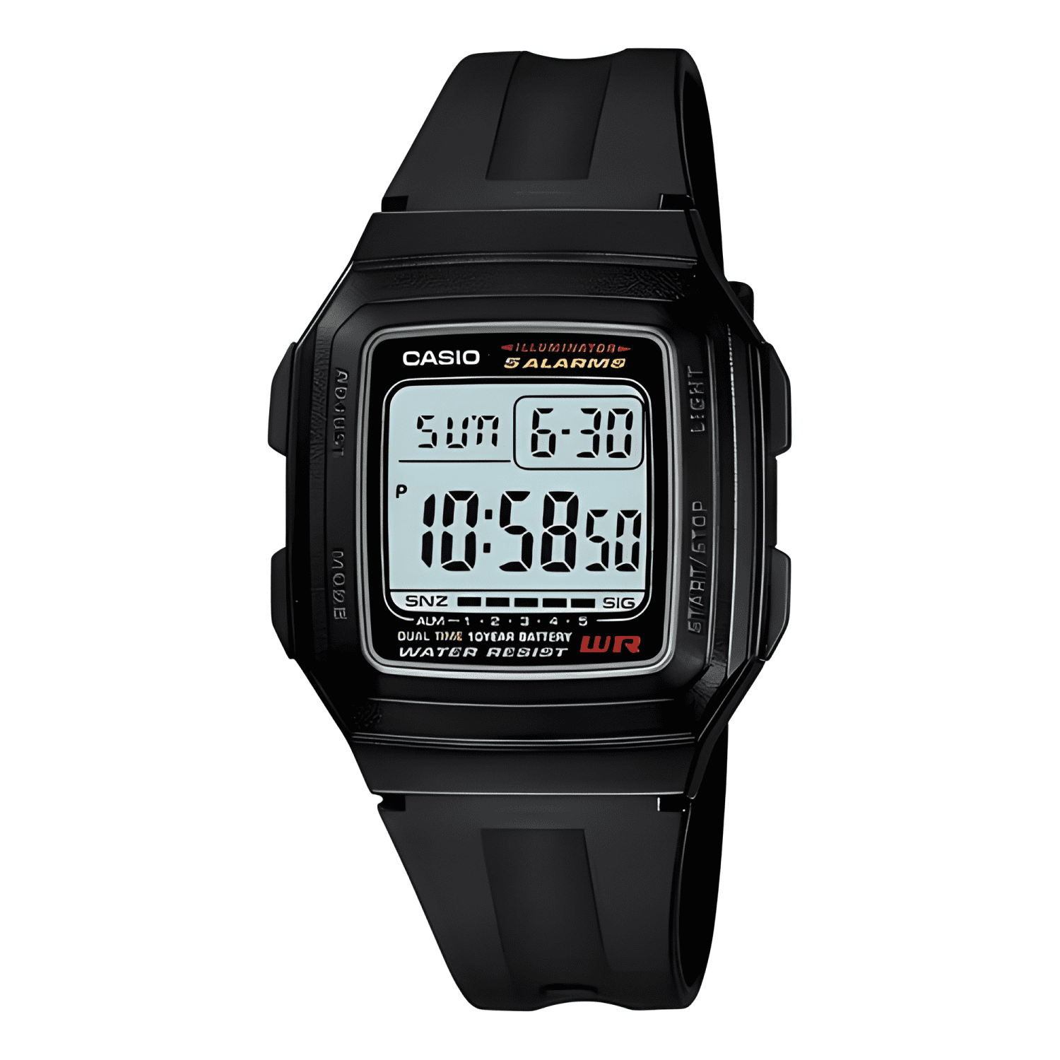Reloj casio f-201wa-1adf cuarzo hombre #2-2