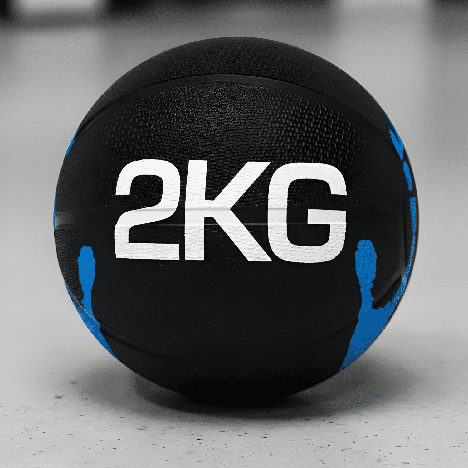 Balón medicinal 2kg con rebote para entrenamiento-4