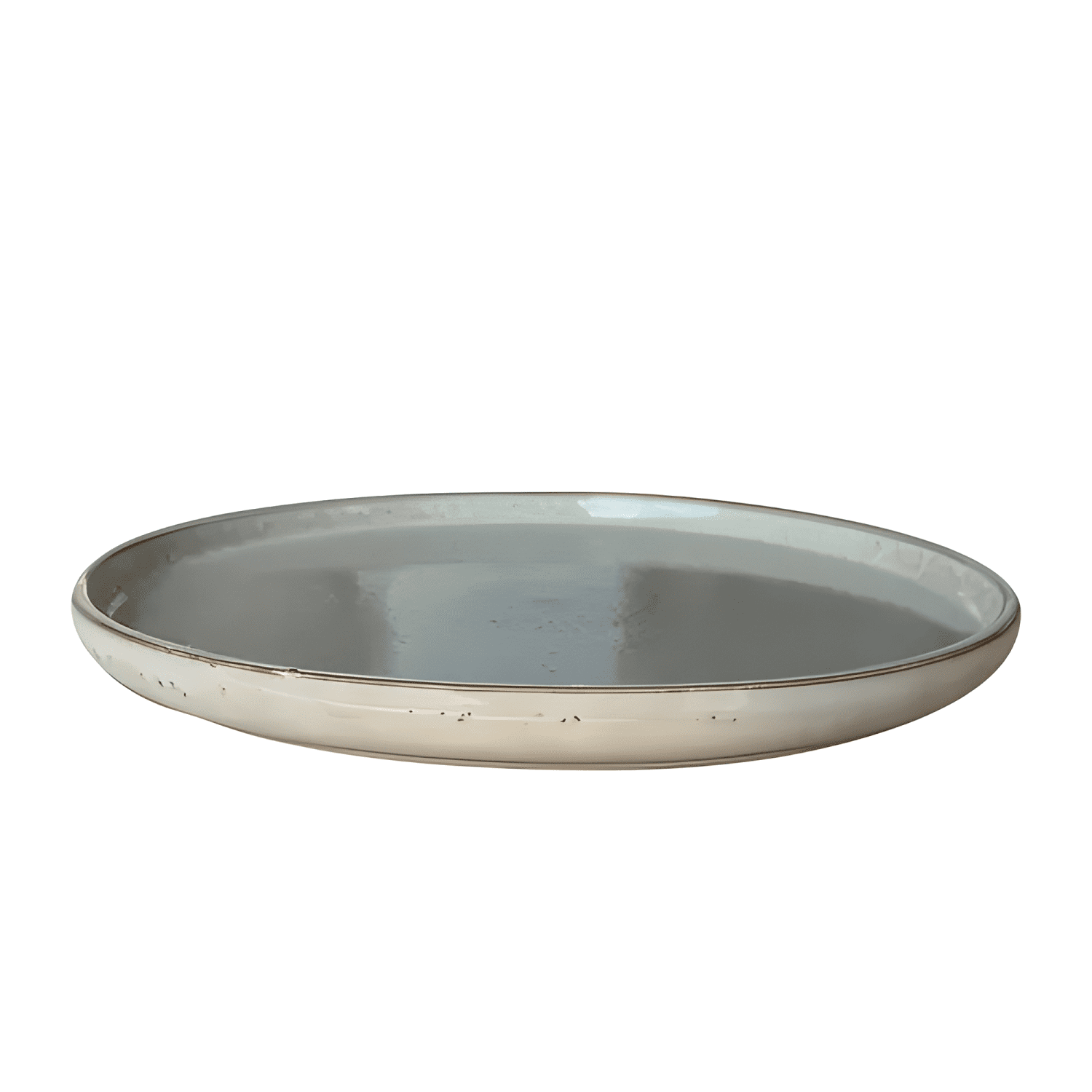 Set vajilla 18 piezas cerámica linea oslo tipo gres Gris-2