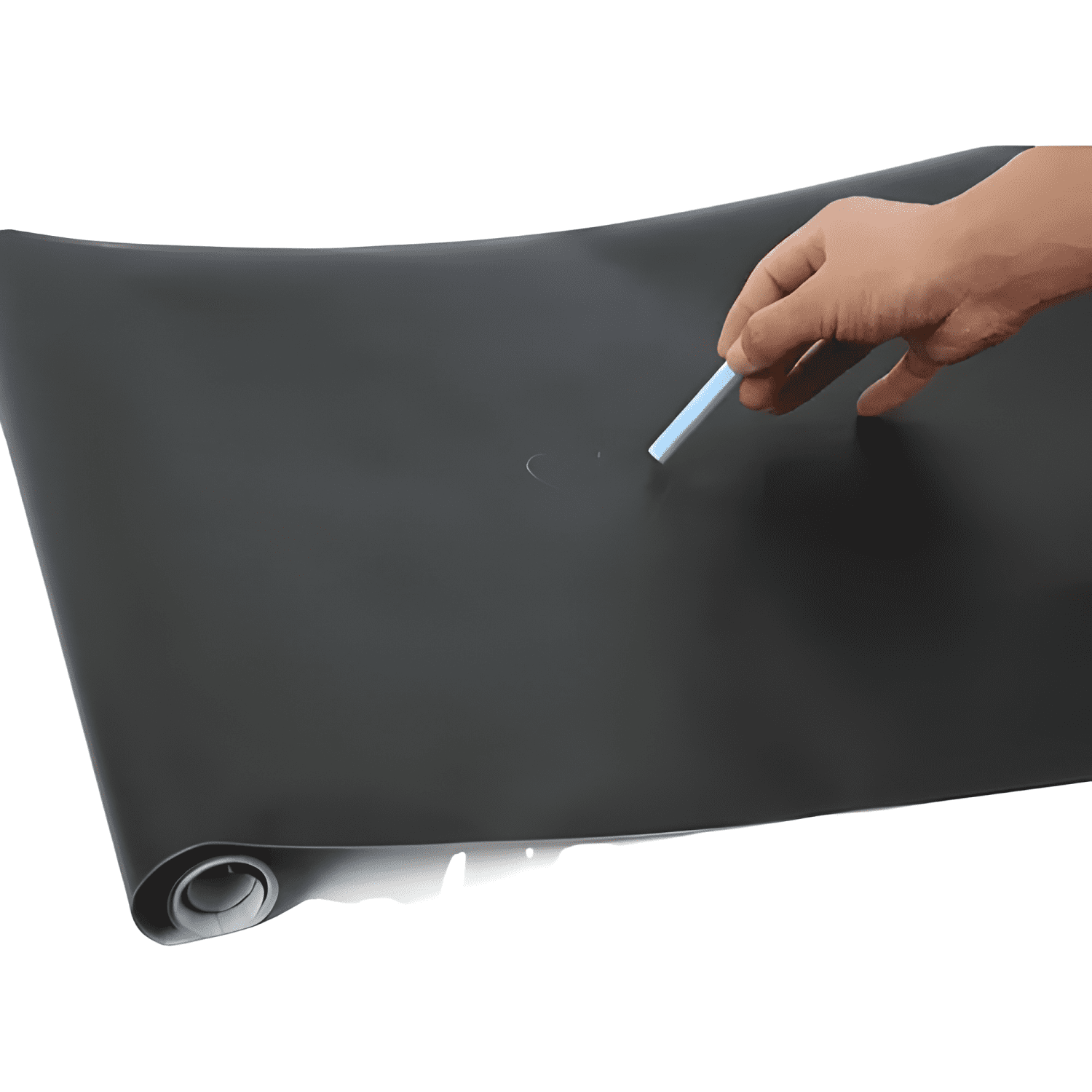 Pizarra adhesiva blanca + 3 plumones (45cm*1mts)-2
