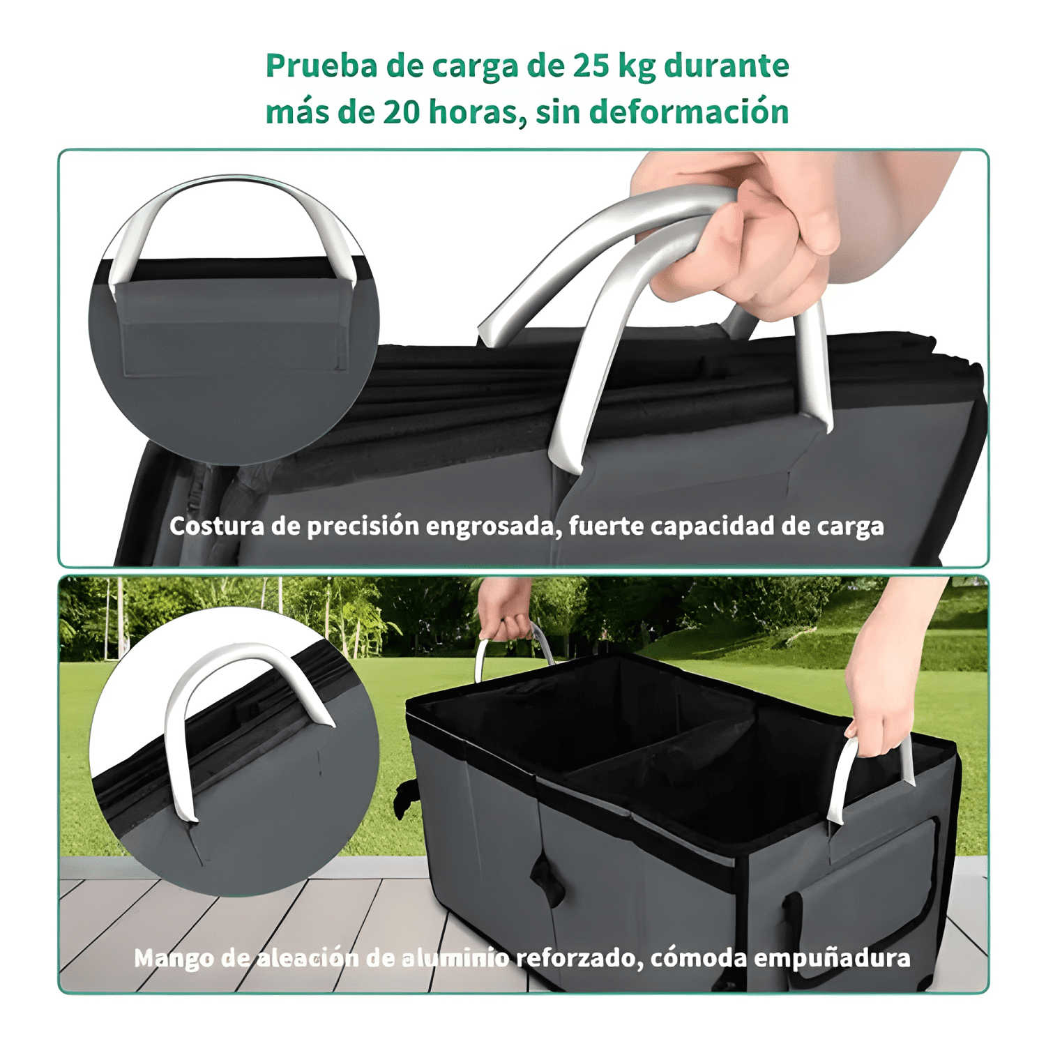 Organizador Maletero Plegable 66l Audoto Resistente 58x34-2