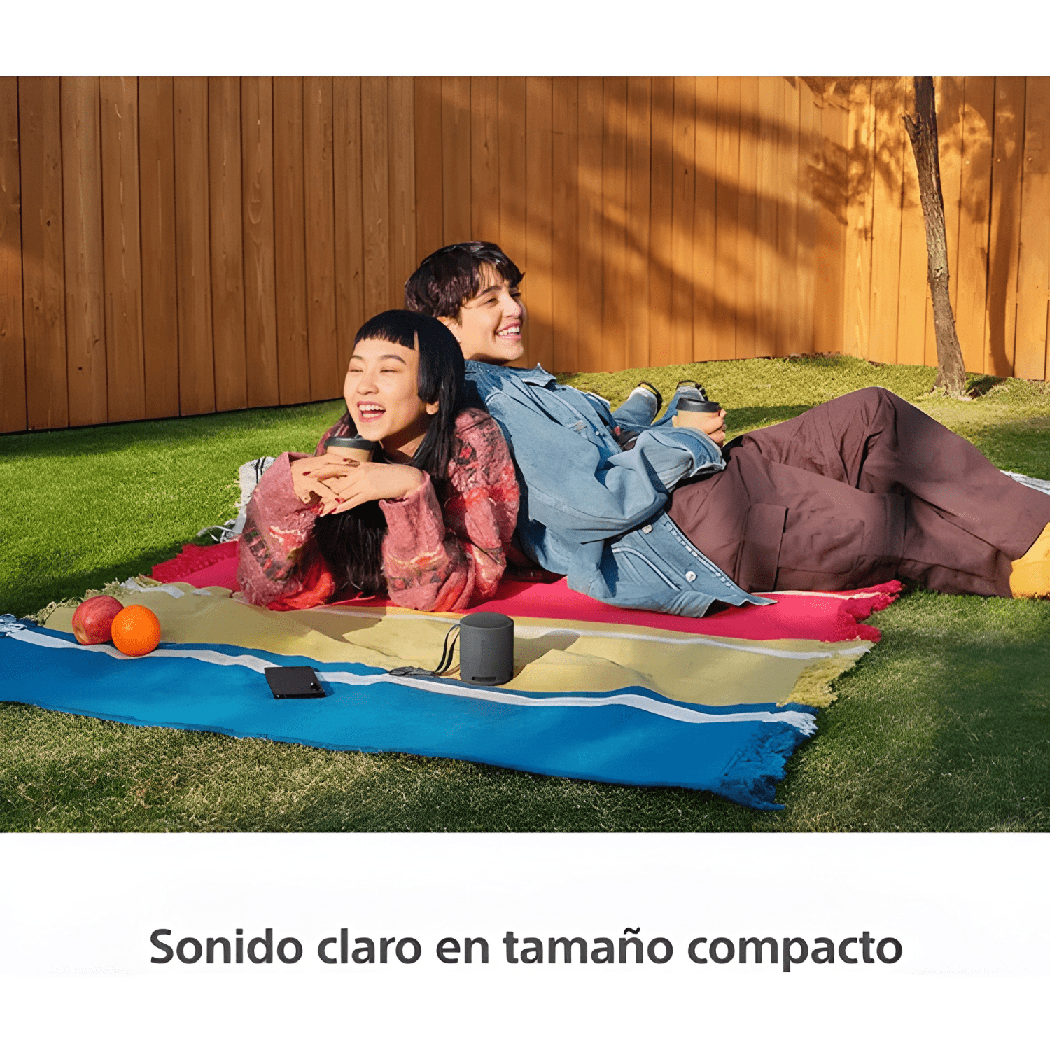 Parlante inalámbrico portátil Negro-2