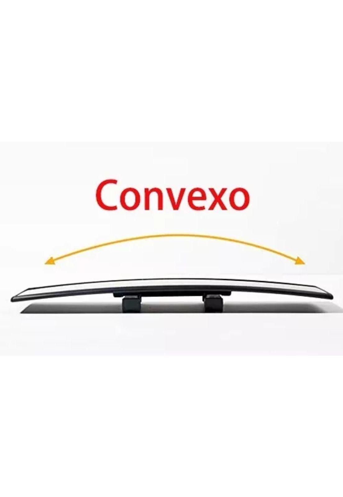 Espejo panorámico retrovisor gran angular para automóvil, color negro-6