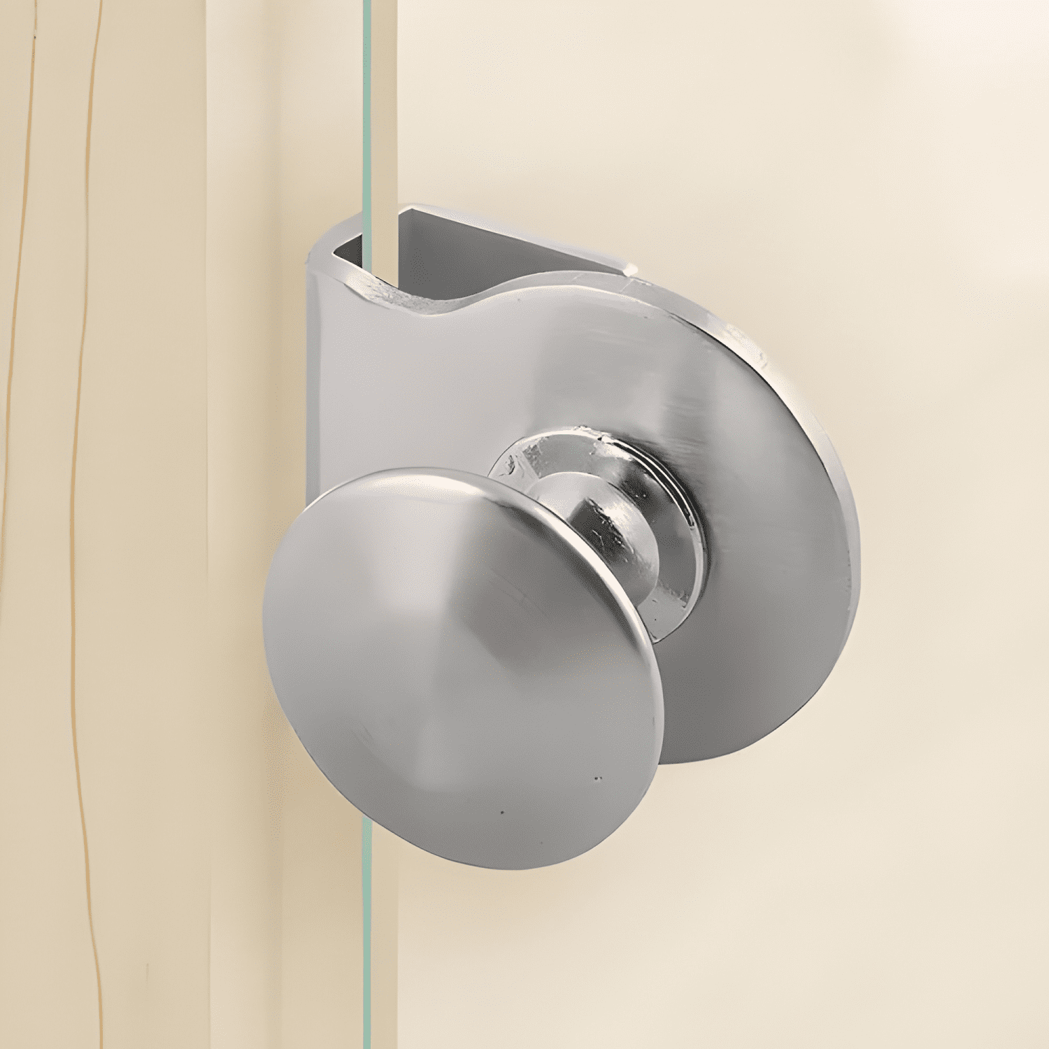 Tirador puerta de vidrio acero inoxidable 28x38, 2 piezas-3