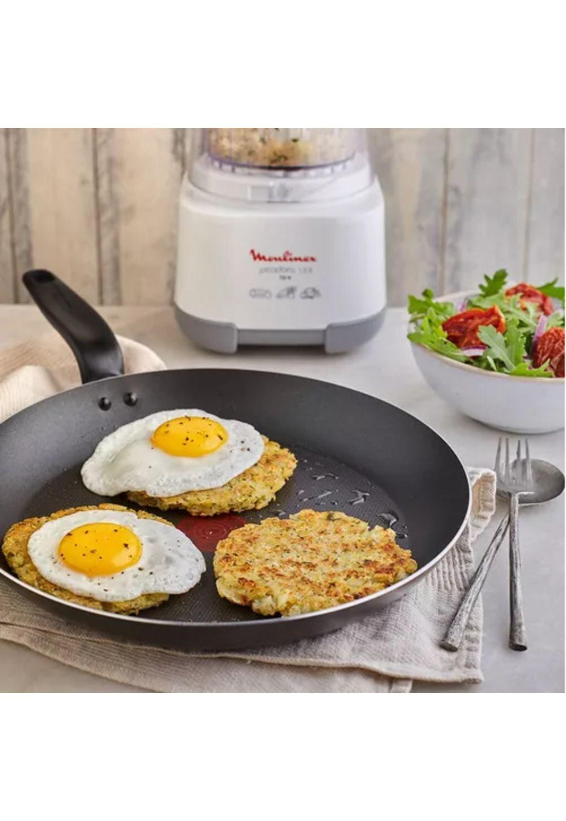 Set de 2 sartenes Easy Cook Tefal, 24 cm y 30 cm, aluminio, color negro-3