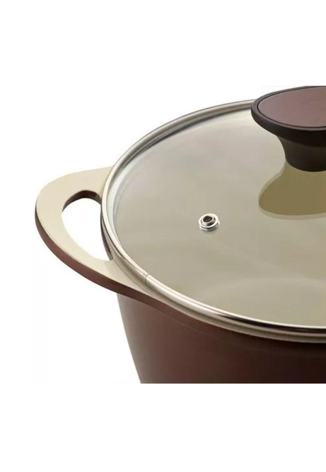 Batería de cocina de 7 piezas, antiadherente, cerámica profesional-3