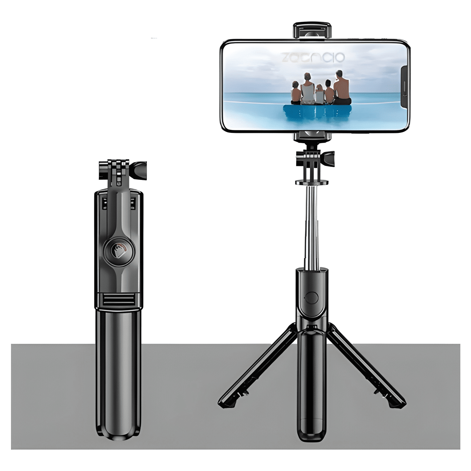 Trípode Con Monopod Integrado Control Bluetooh Palo #3-2